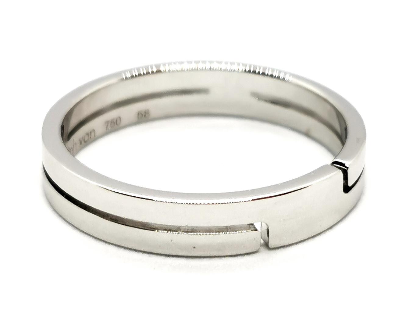 Dinh Van Alliance Ring Seventies White gold