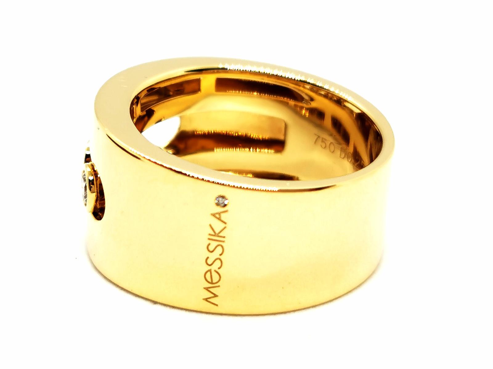 Messika Move Ring Yellow Gold Diamond
