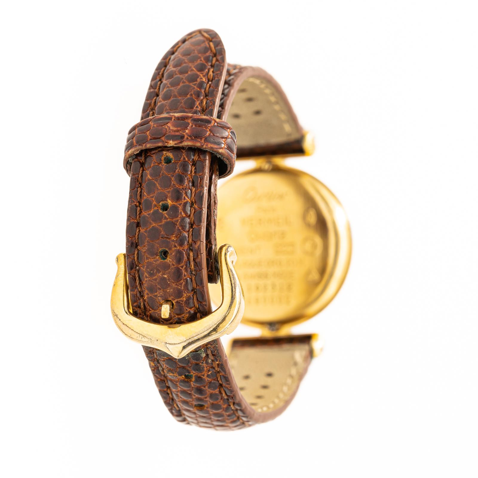 Cartier Vintage Vendôme Vermeil Watch