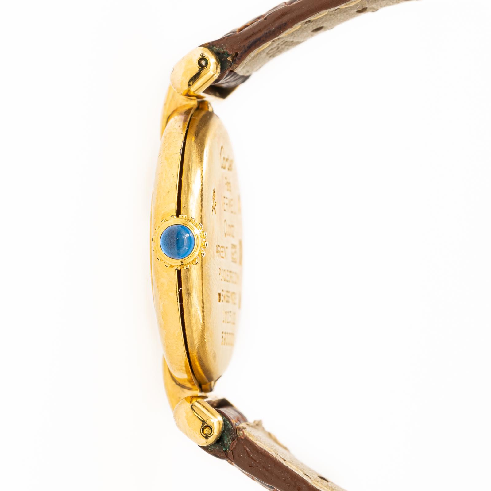Cartier Vintage Vendôme Vermeil Watch