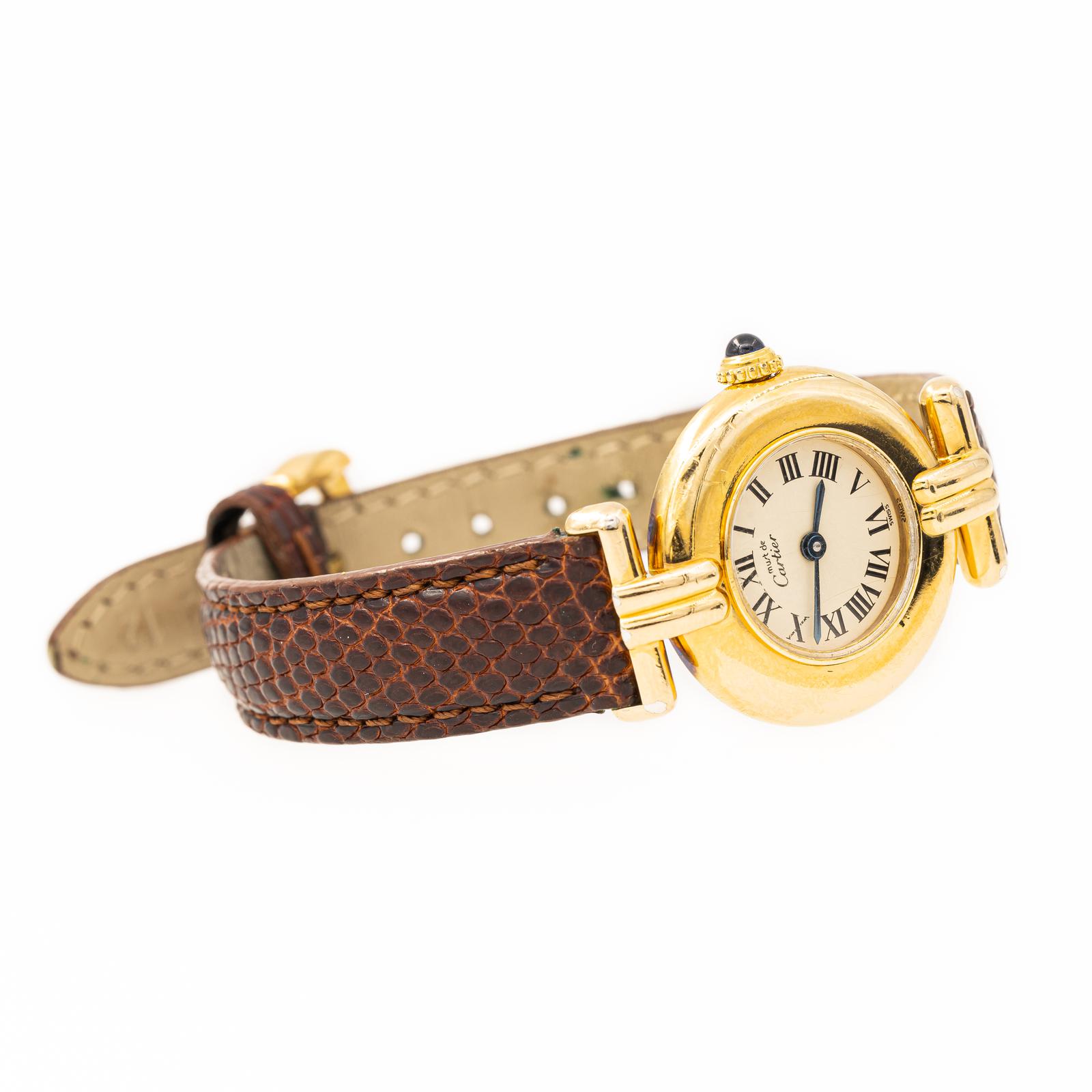 Cartier Vintage Vendôme Vermeil Watch