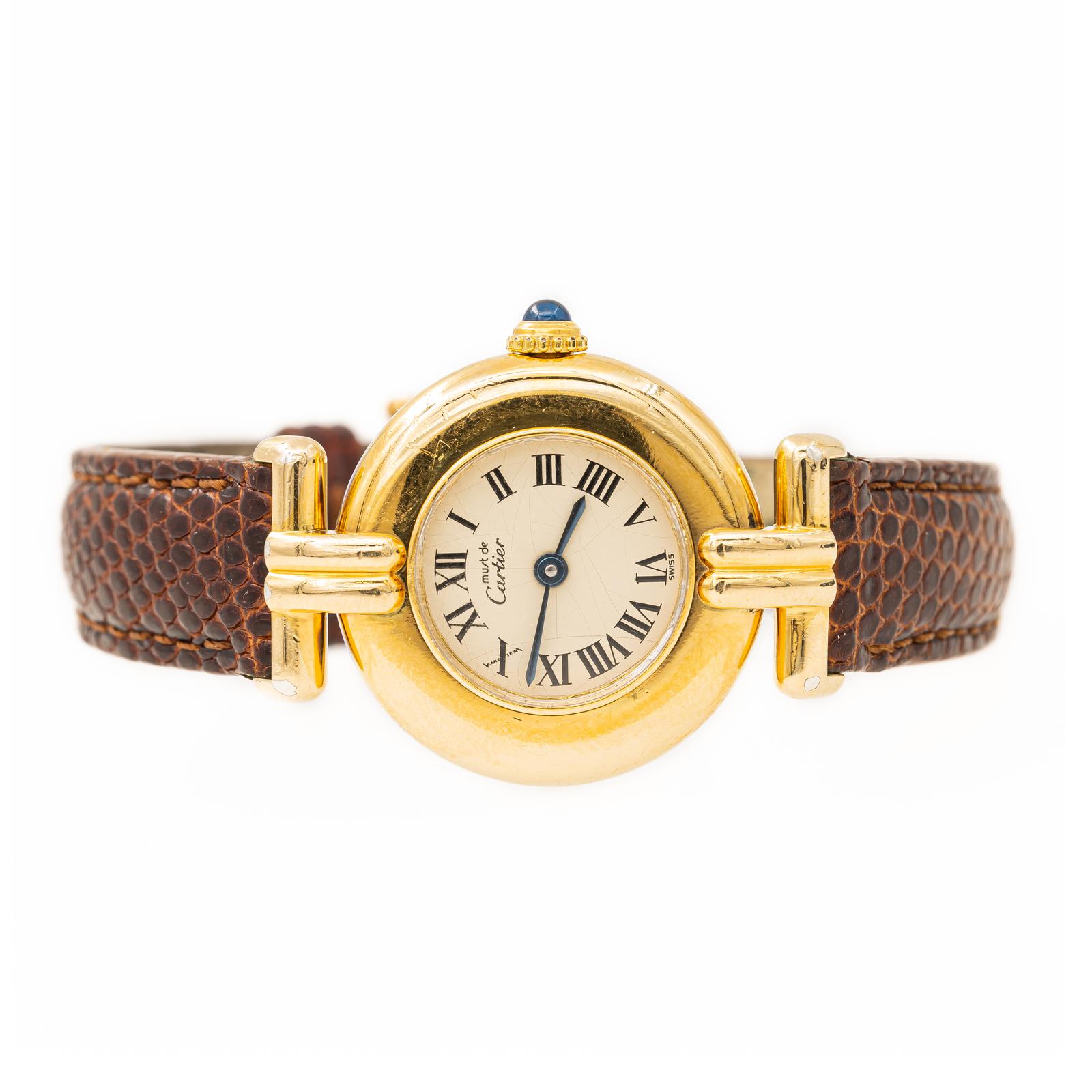 Cartier Vintage Vendôme Vermeil Watch