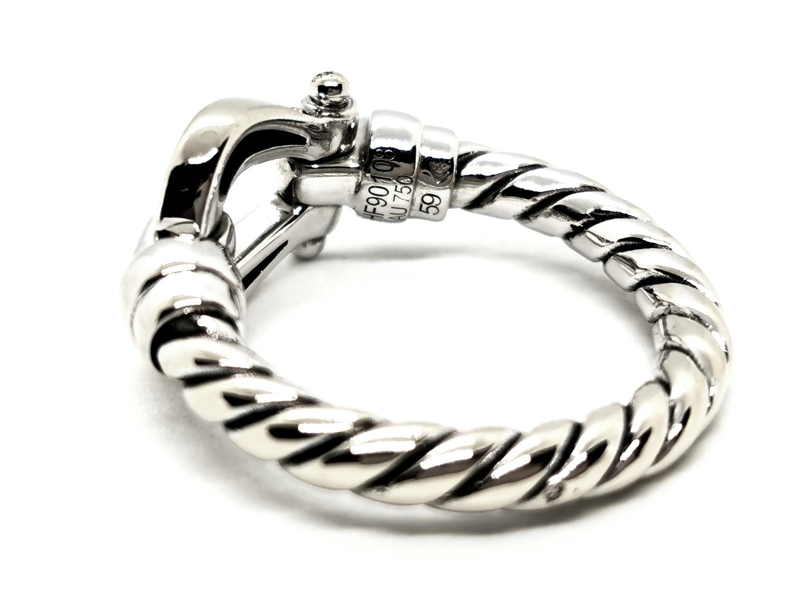 Fred Force 10 Ring White Gold