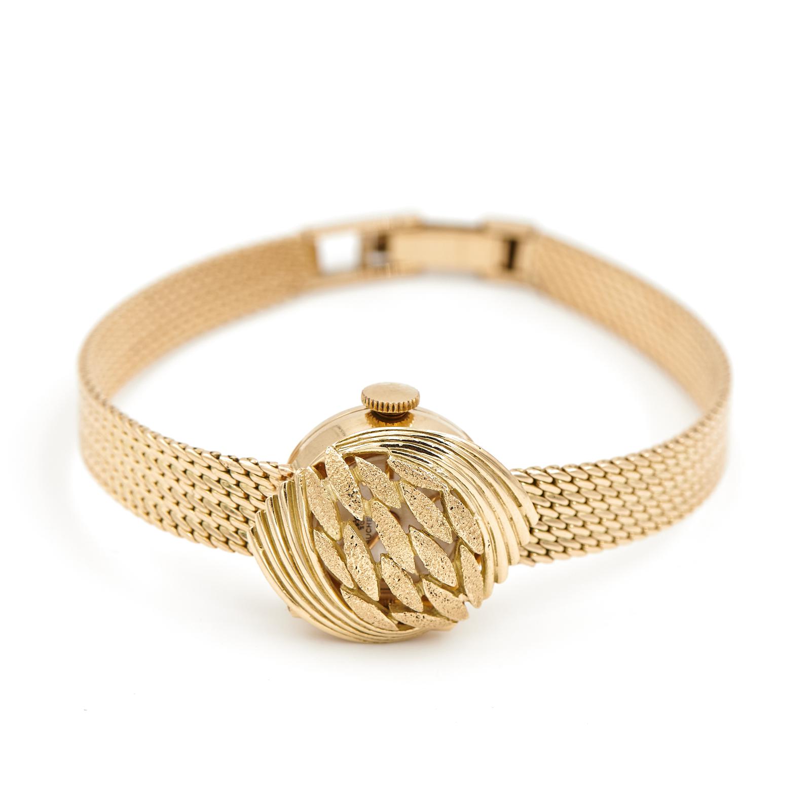 Bucherer Vintage Watch Yellow Gold