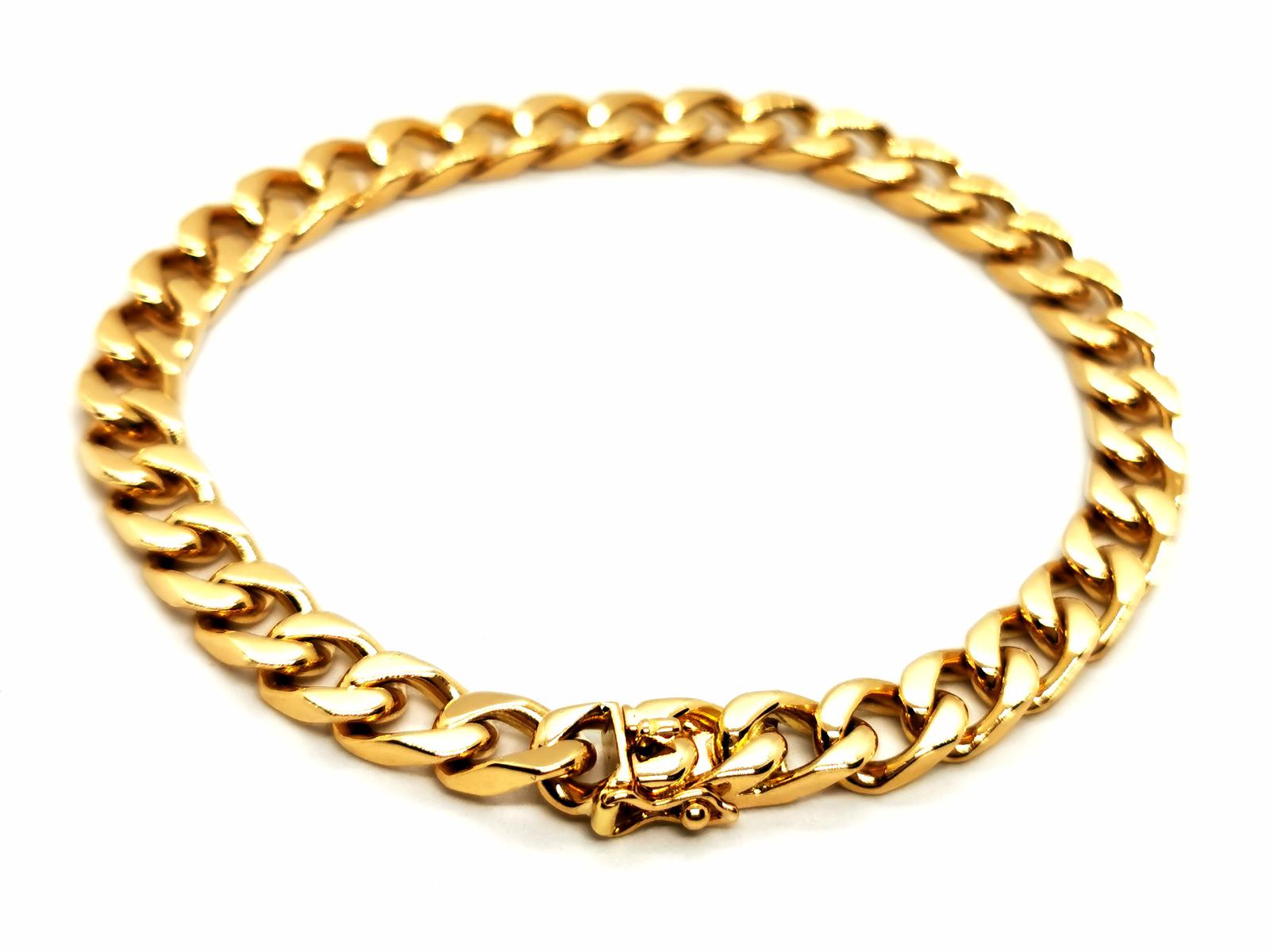 Van Cleef &amp; Arpels Yellow Gold Curb Link Bracelet