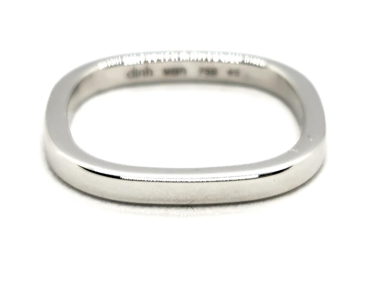 Dinh Van Square Alliance Ring White Gold