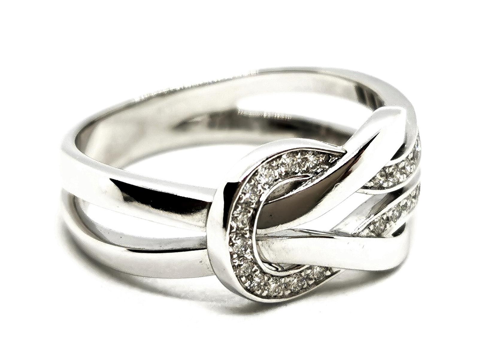 Fred Infinite Chance Ring White Gold Diamond