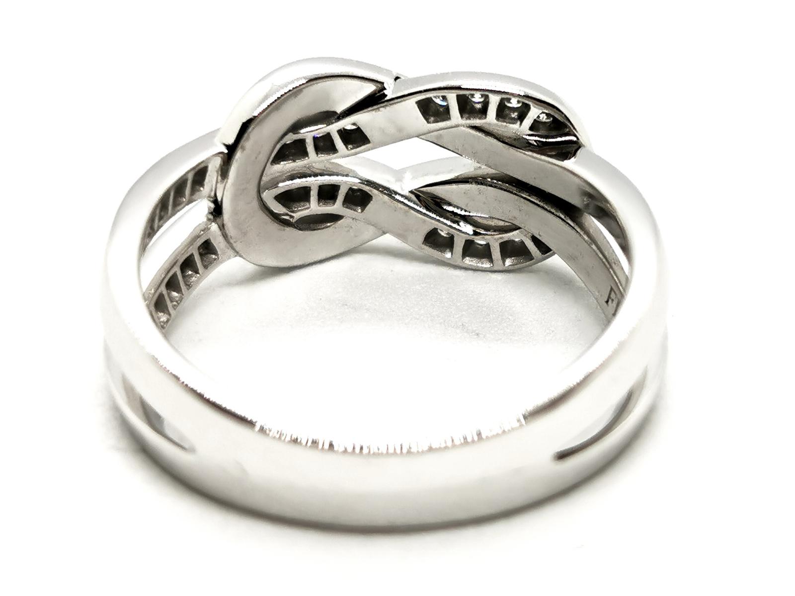 Fred Infinite Chance Ring White Gold Diamond