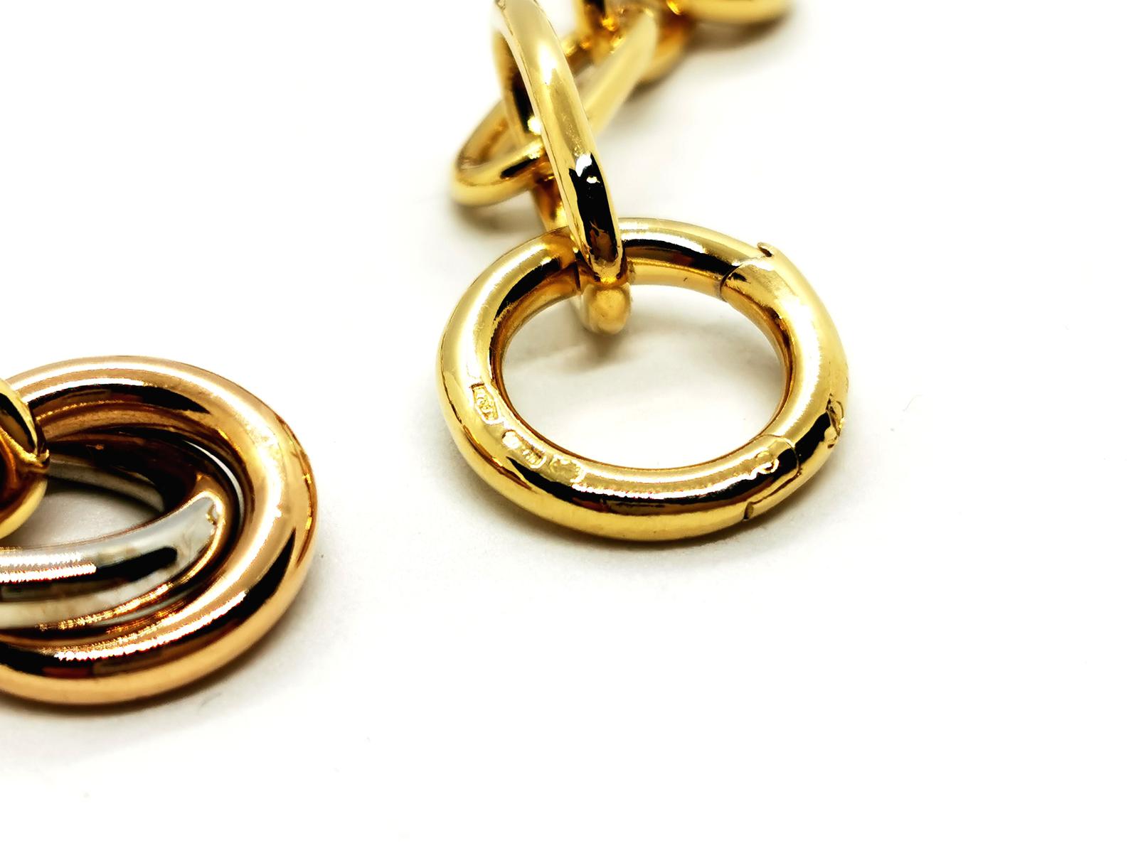 Pomellato Trilogy Bracelet Yellow gold, Pink gold, White gold