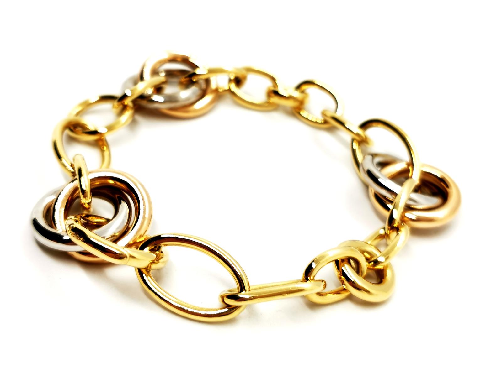 Pomellato Trilogy Bracelet Yellow gold, Pink gold, White gold