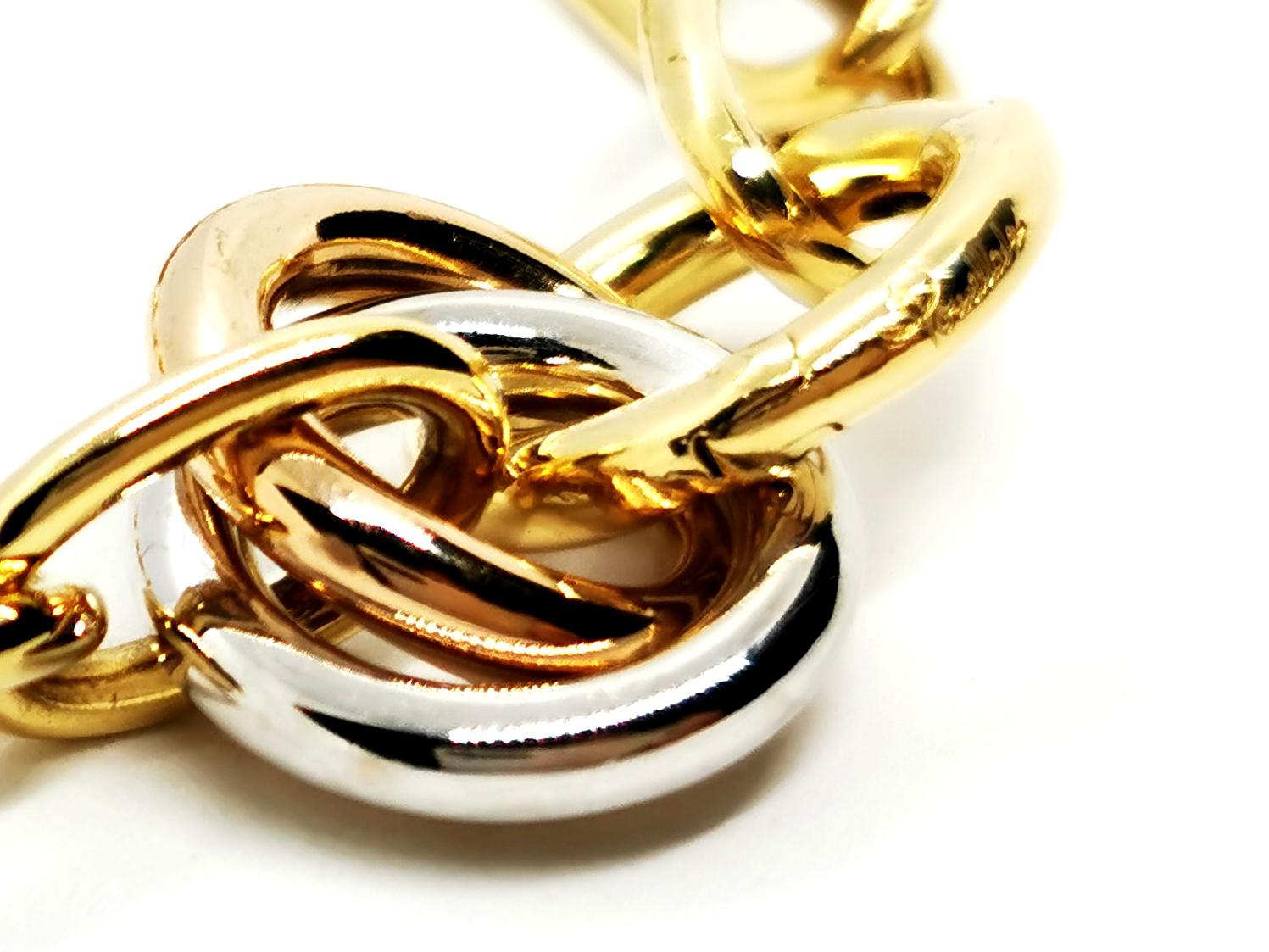 Pomellato Trilogy Bracelet Yellow gold, Pink gold, White gold