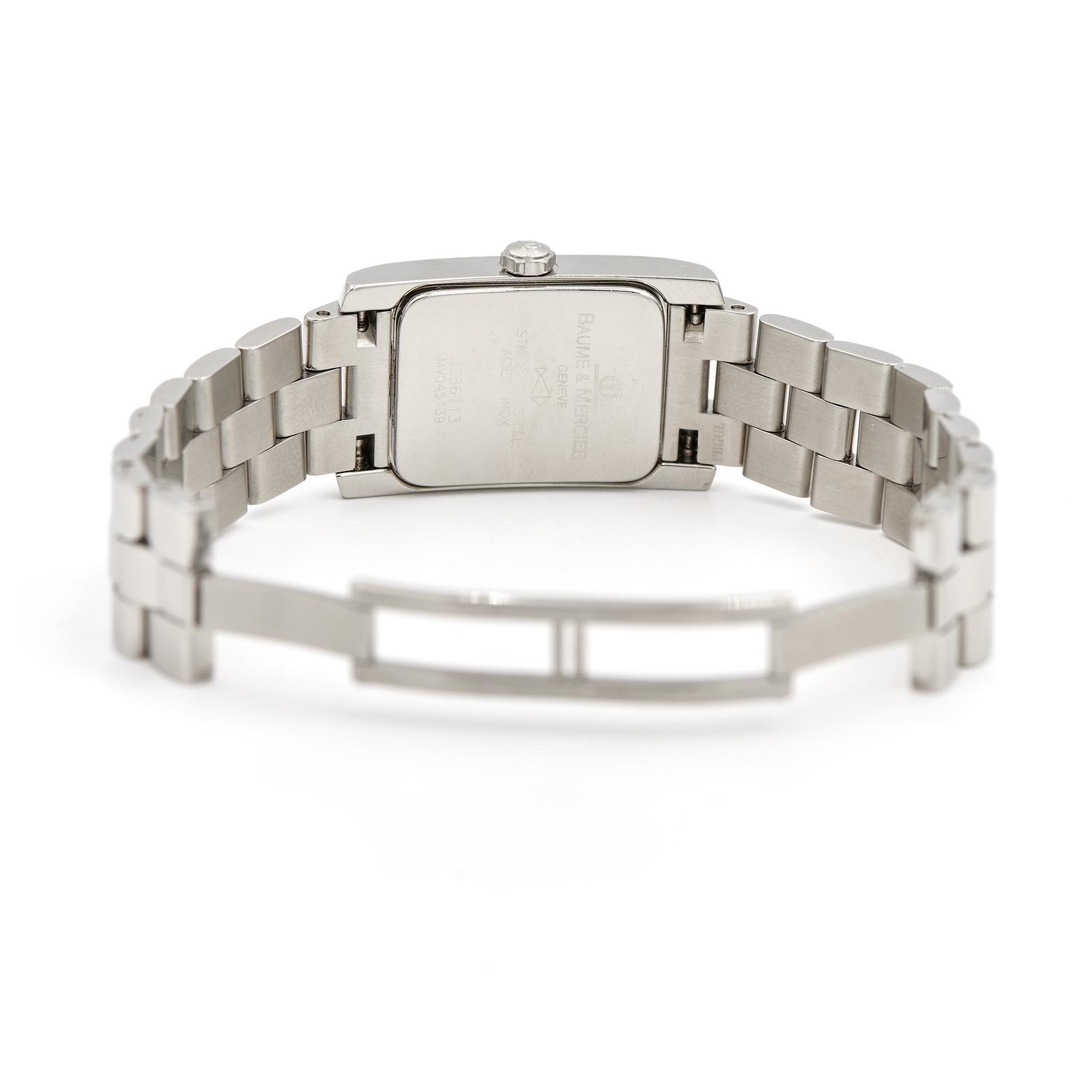 Baume &amp; Mercier Hampton Steel Watch