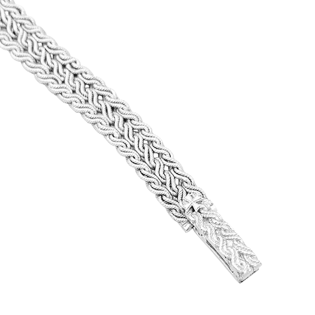 Montre Vacheron Constantin, or blanc.