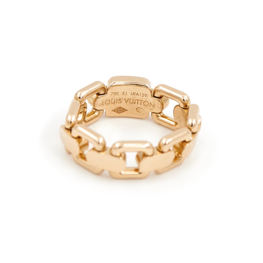 Louis Vuitton Yellow Gold Ring