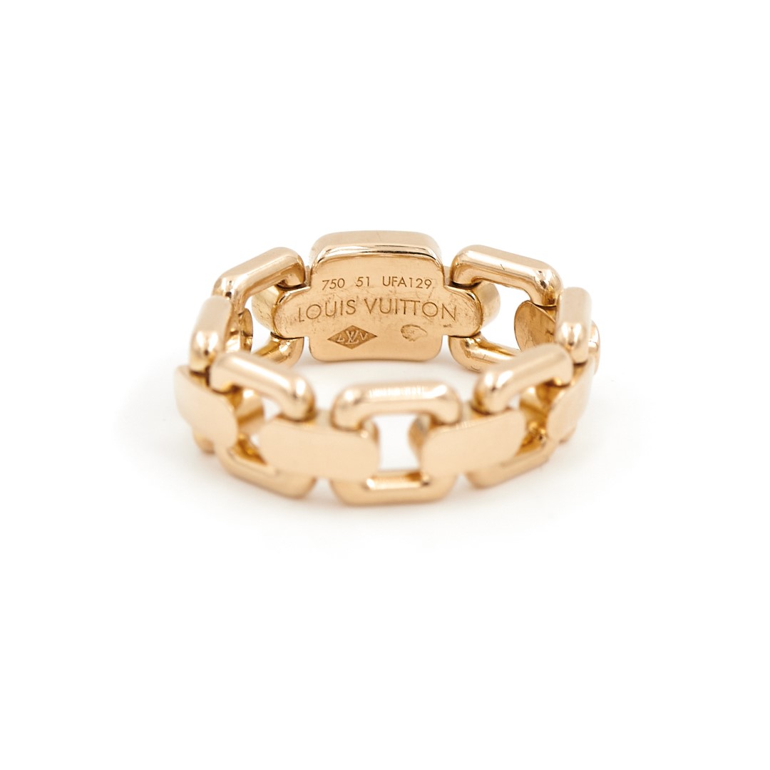 Louis Vuitton Yellow Gold Ring