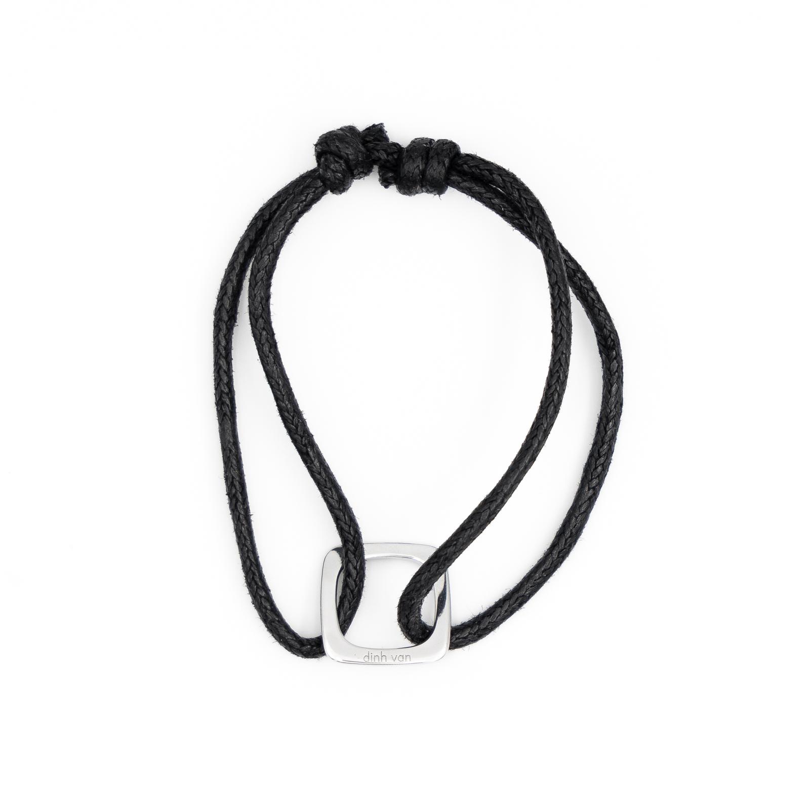 Dinh Van Cord Bracelet White gold