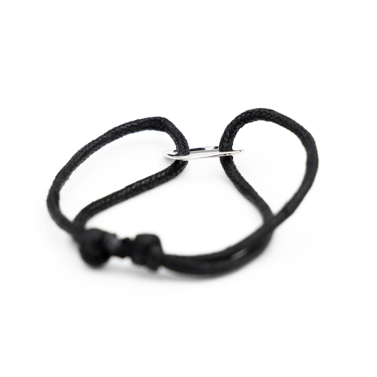 Dinh Van Cord Bracelet White gold