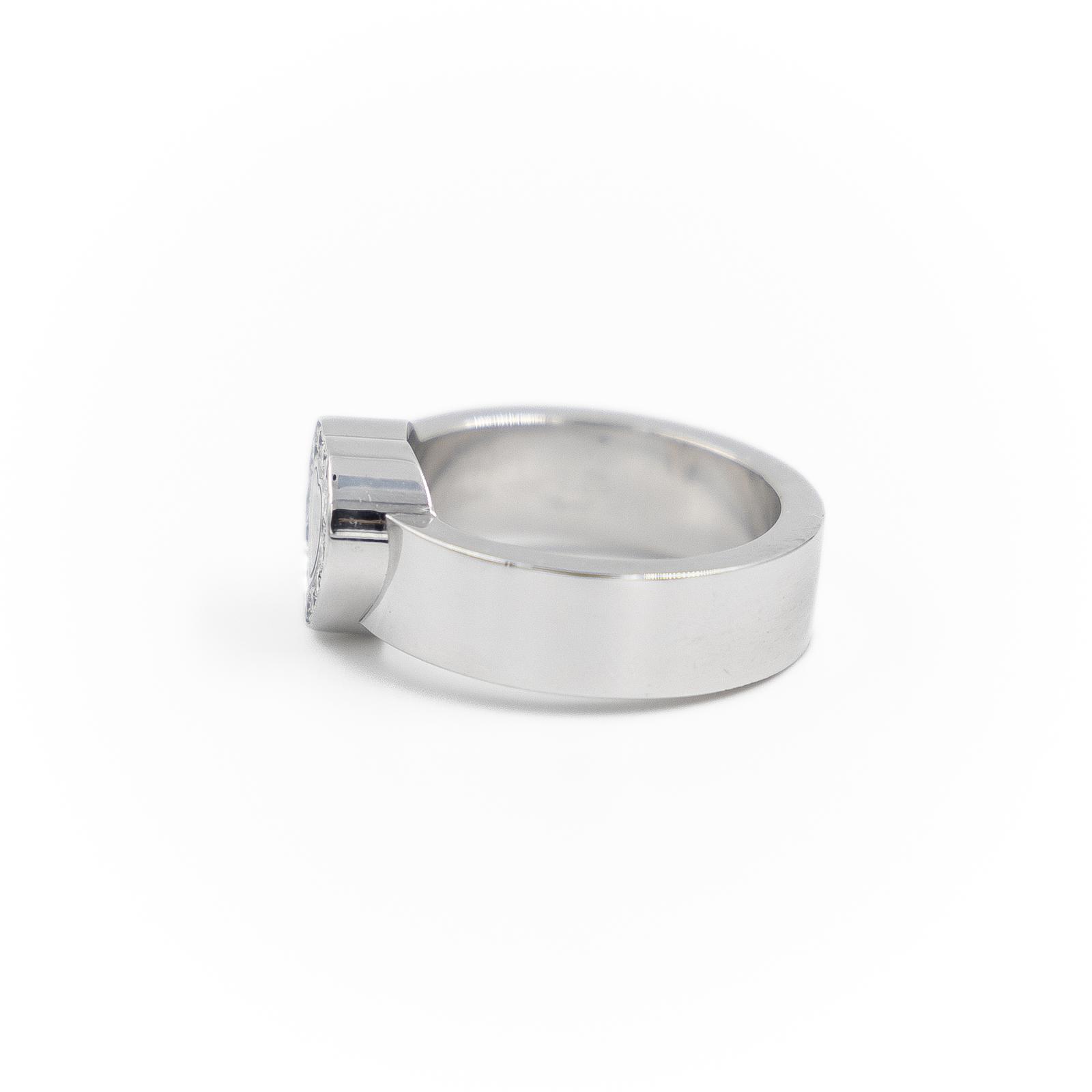 Chopard Happy Diamond Ring White Gold Diamond