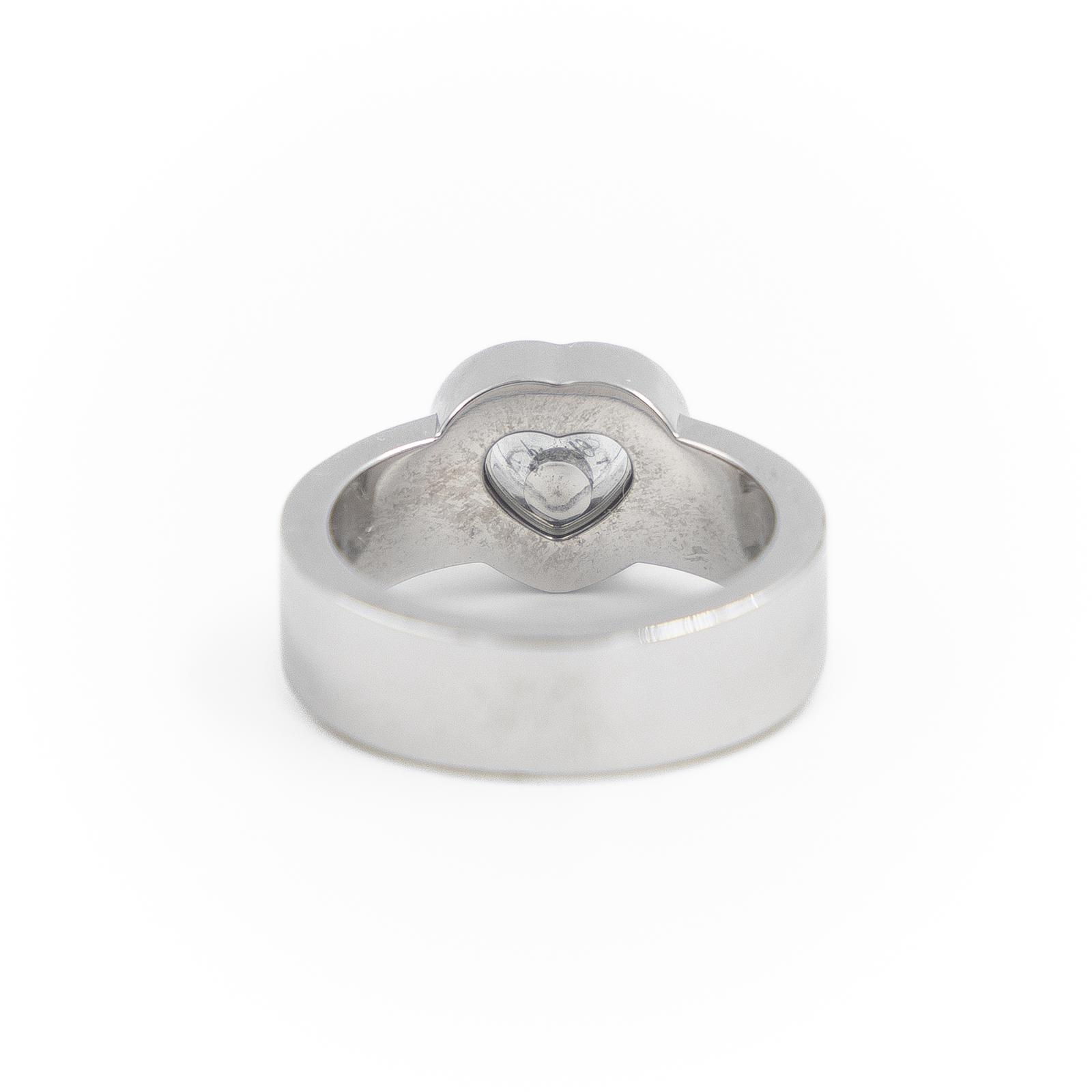 Chopard Happy Diamond Ring White Gold Diamond