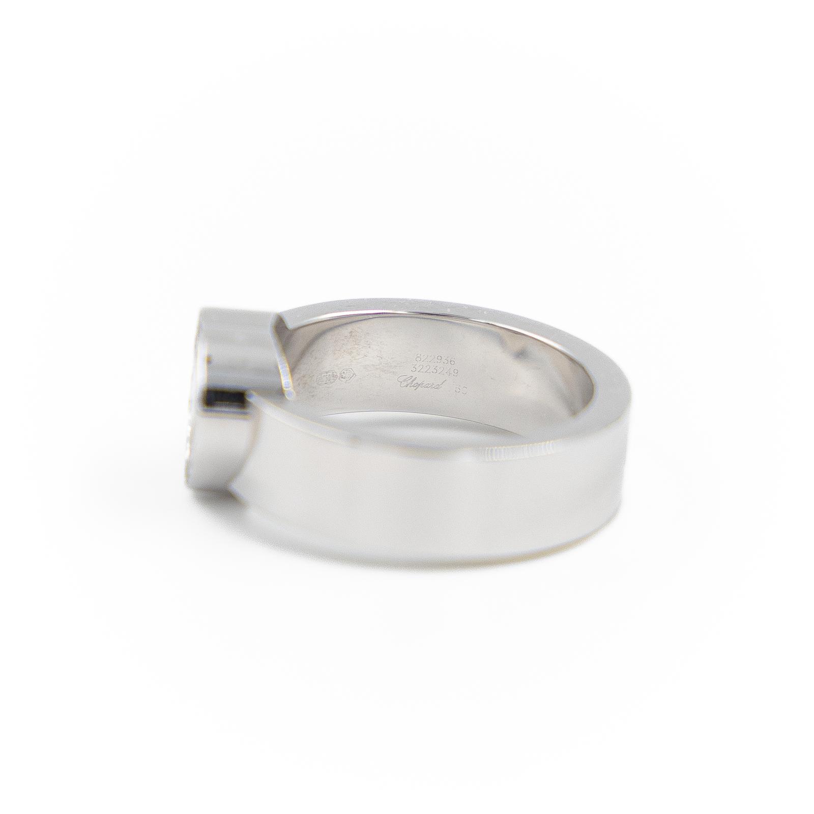 Chopard Happy Diamond Ring White Gold Diamond