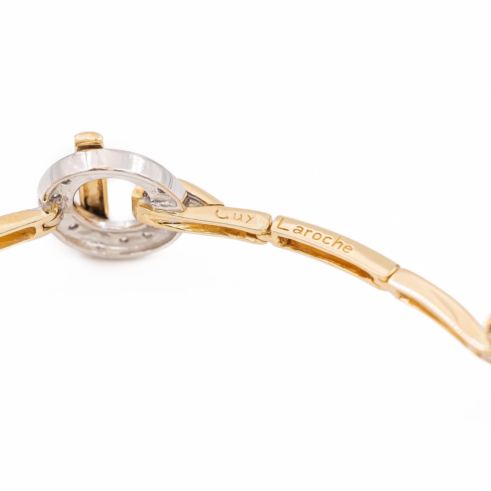 Guy Laroche Bracelet Yellow gold, White gold Diamond