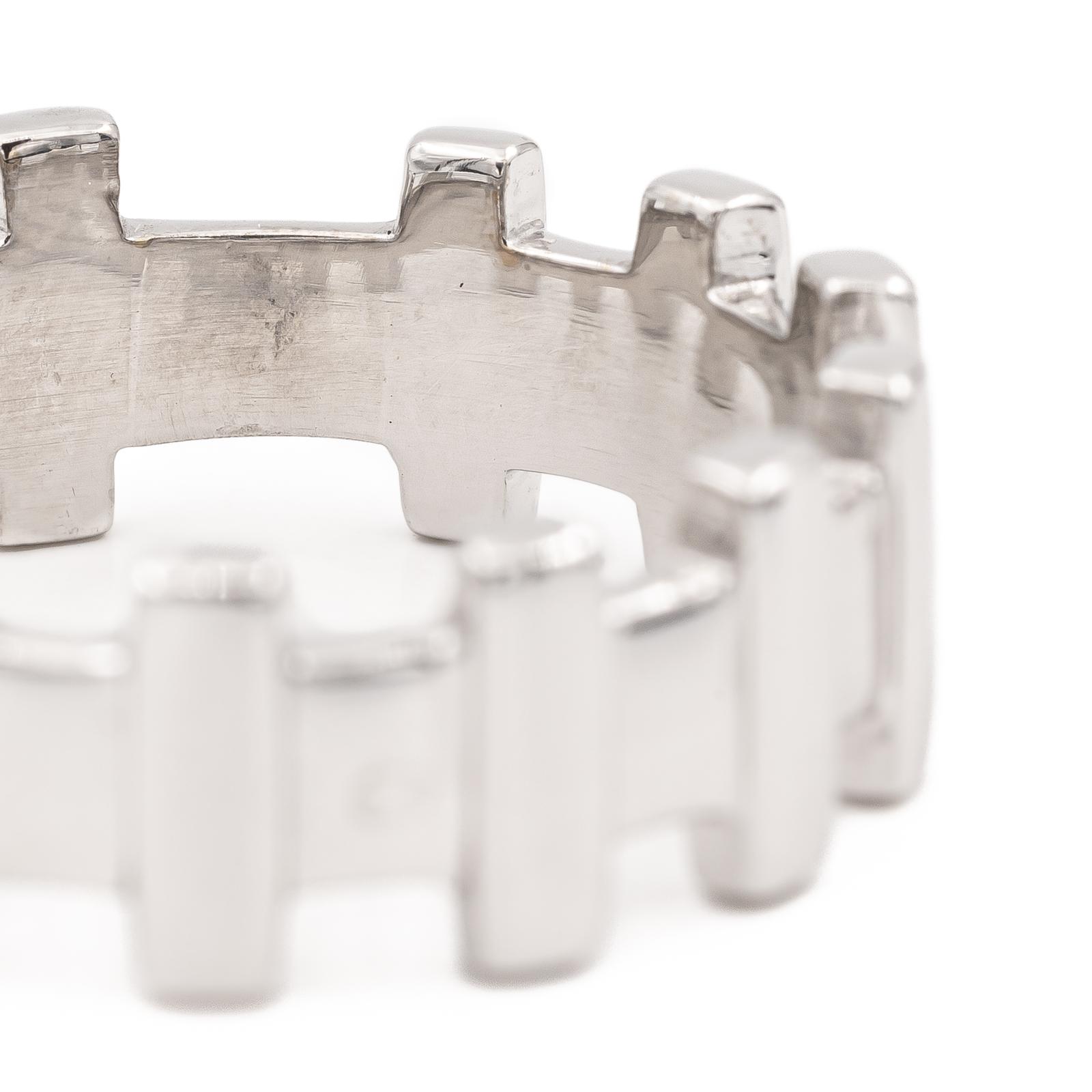 Zolotas White Gold Wedding Ring