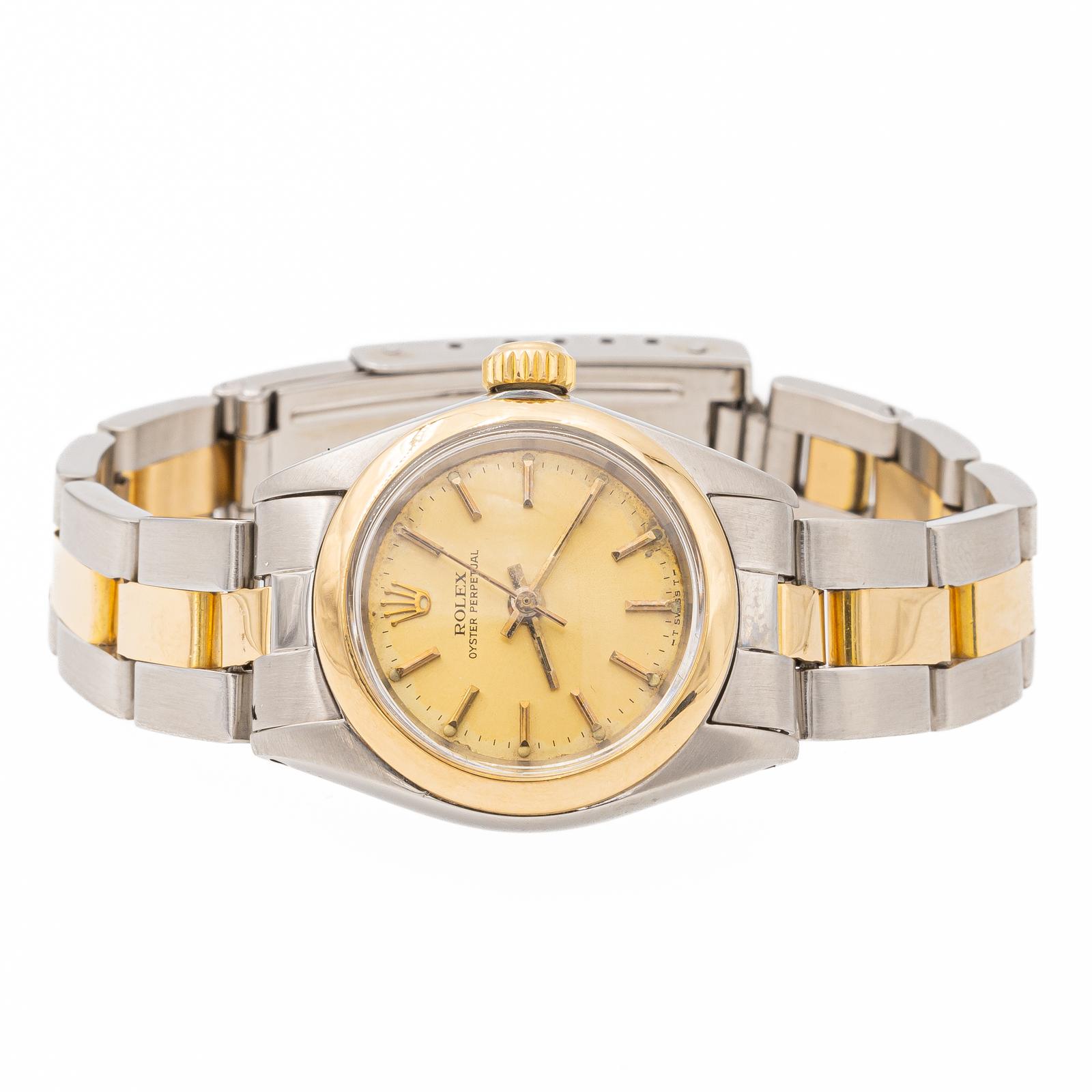 Rolex Oyster Perpetual Watch Steel, Yellow Gold