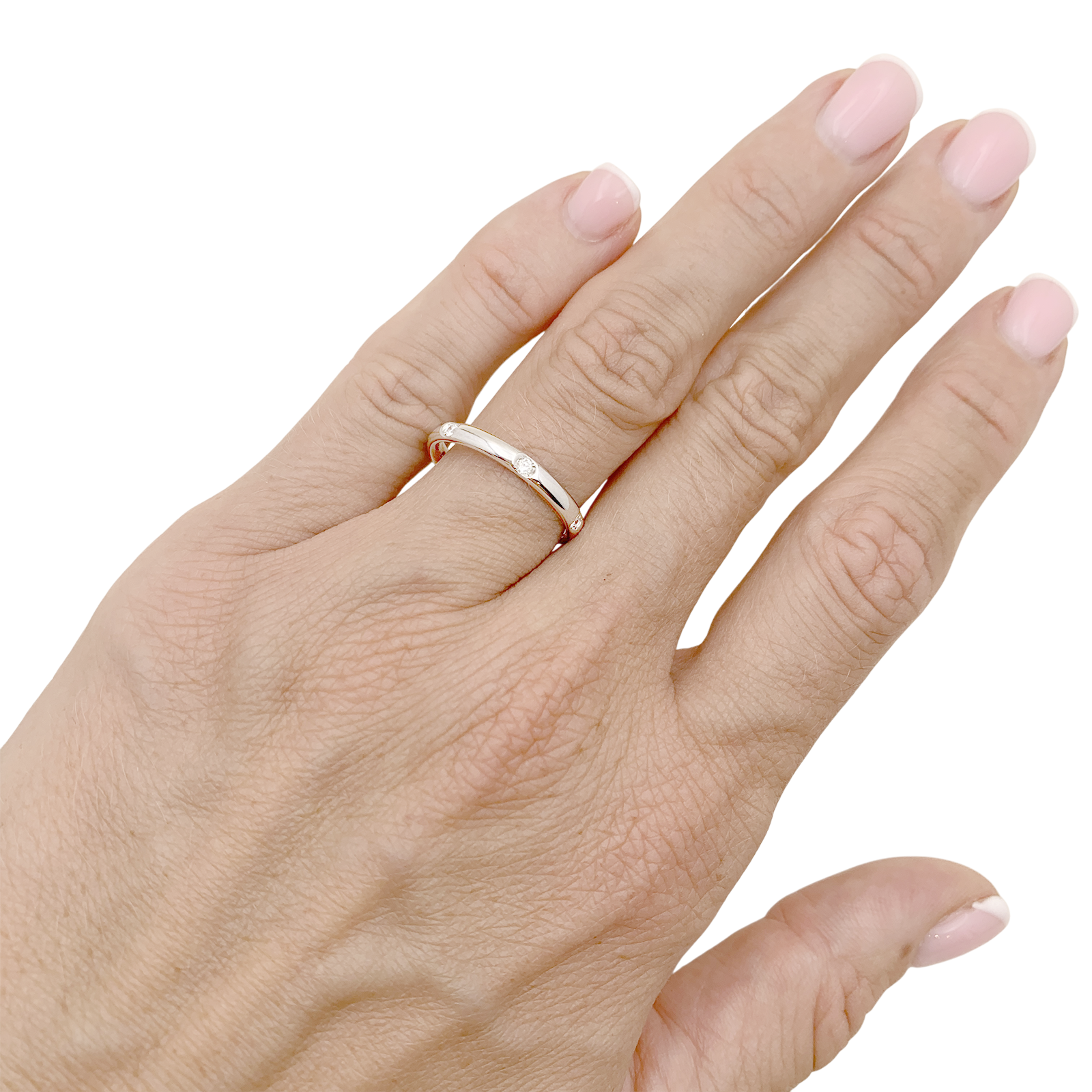 Bague Pomellato, "Lucciole", or blanc naturel, diamants.