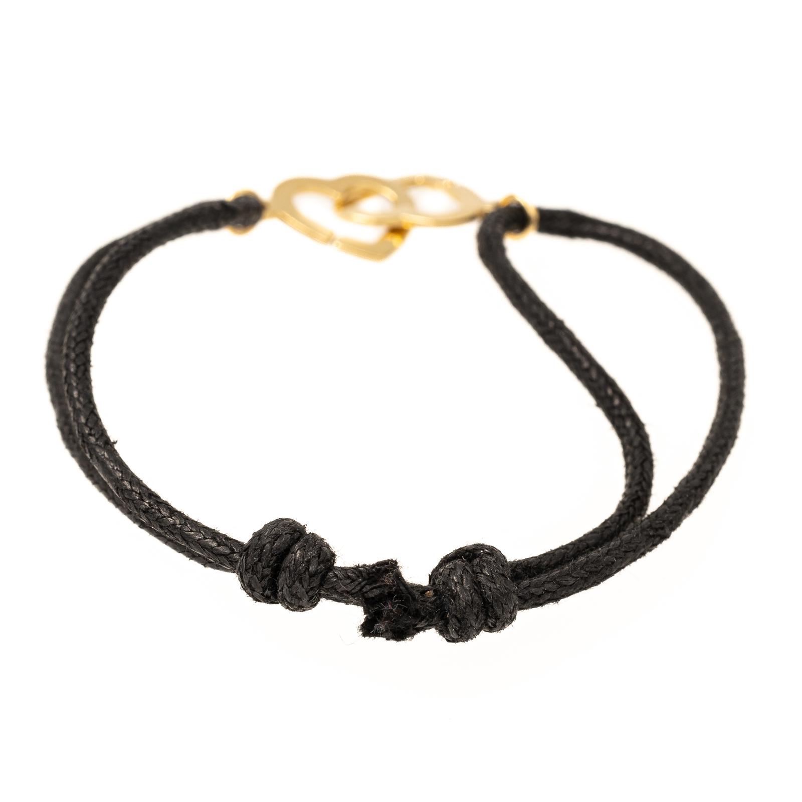 Dinh Van Yellow Gold Handcuff Cord Bracelet