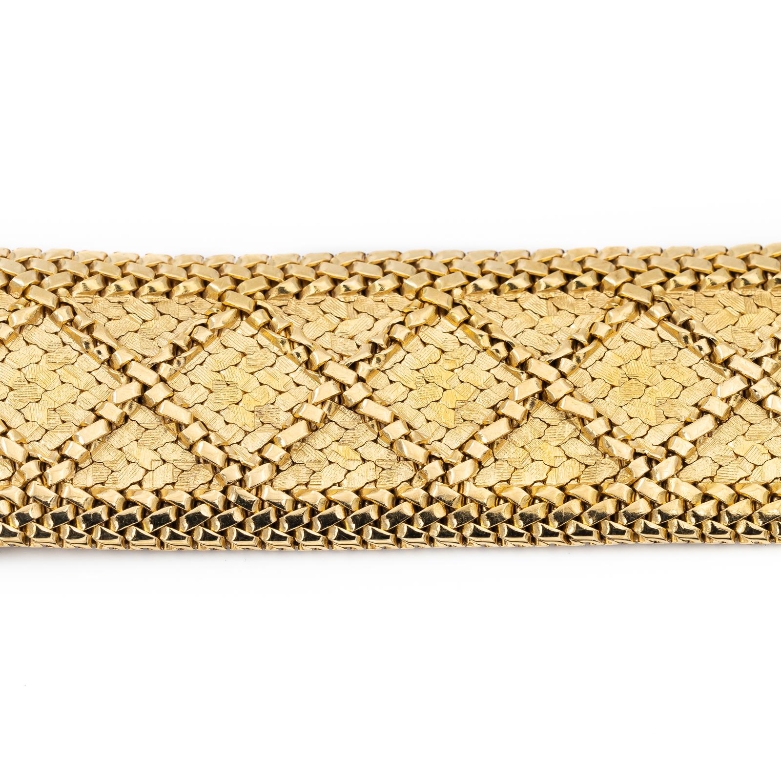 Gay Freres Vintage Yellow Gold Bracelet