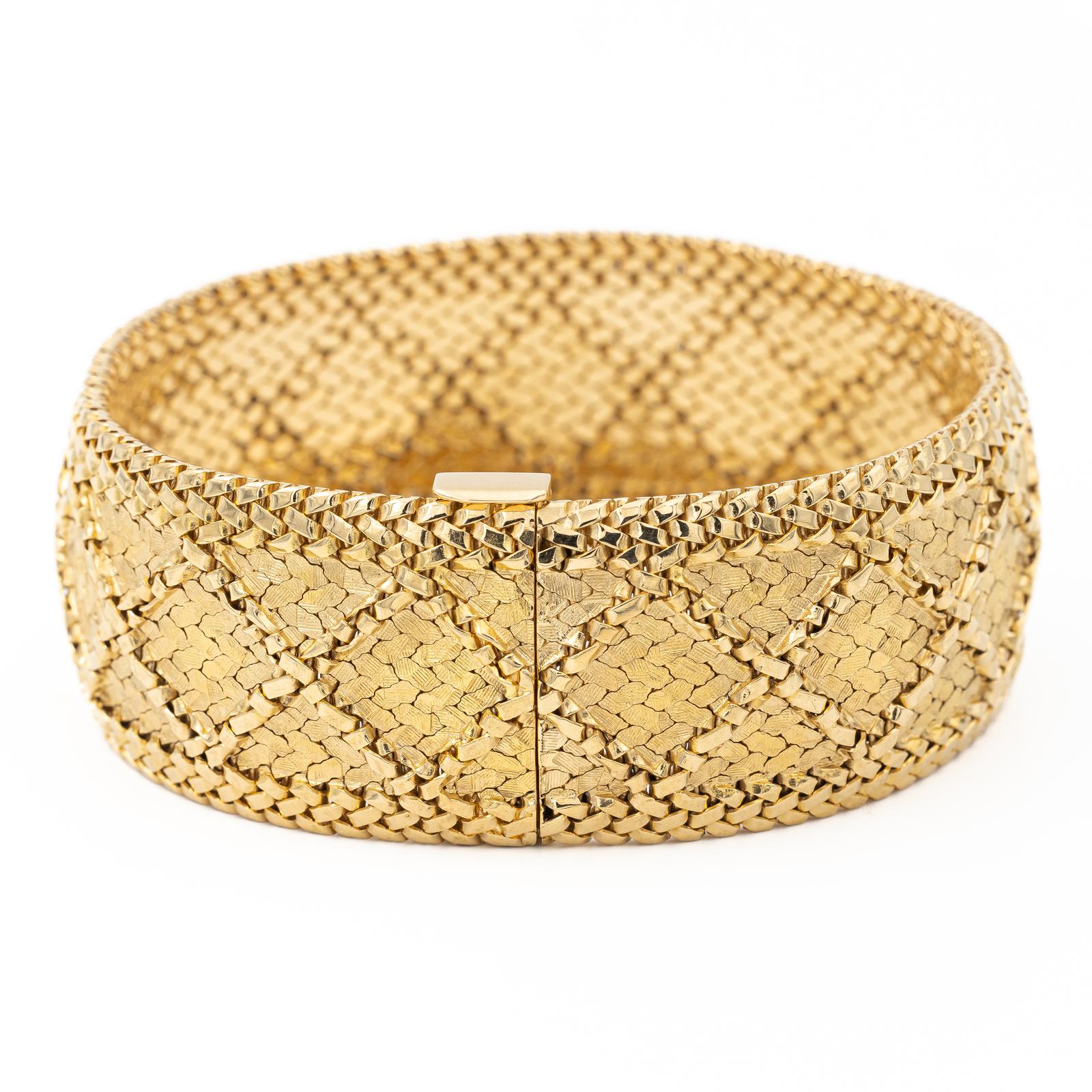 Gay Freres Vintage Yellow Gold Bracelet