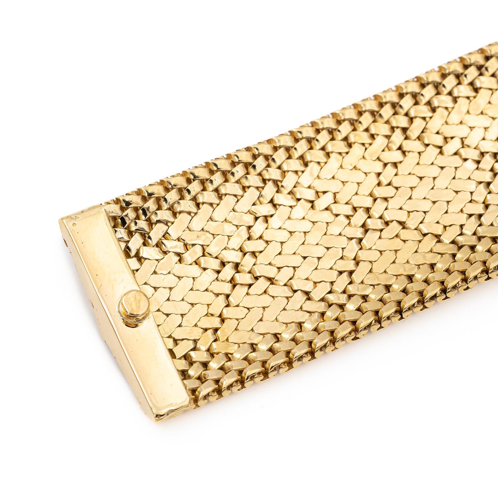 Gay Freres Vintage Yellow Gold Bracelet