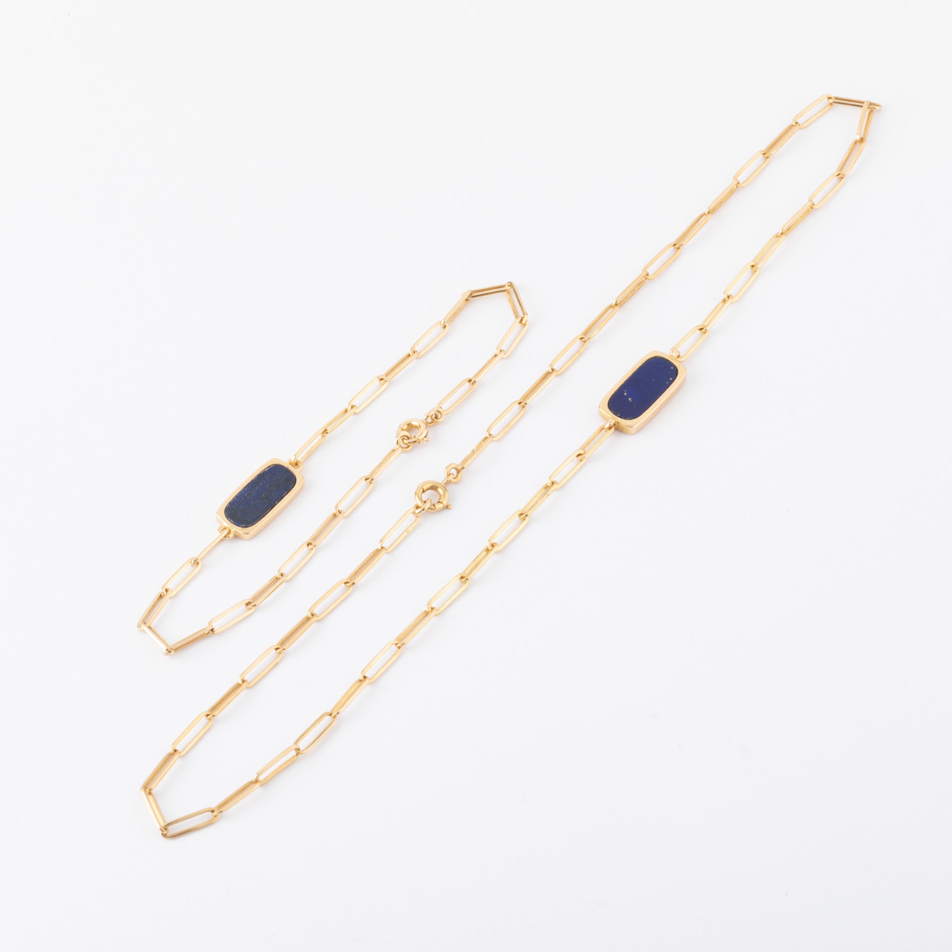 Dinh Van Vintage Necklace and Bracelet Set
