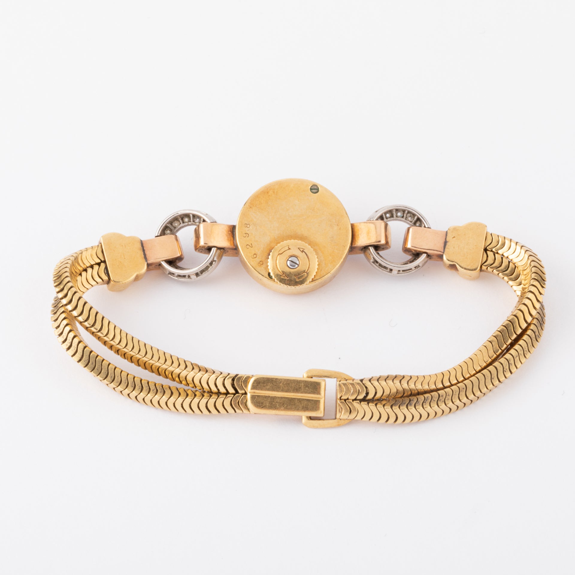 Jaeger-Lecoultre watch from the 1940s in gold.