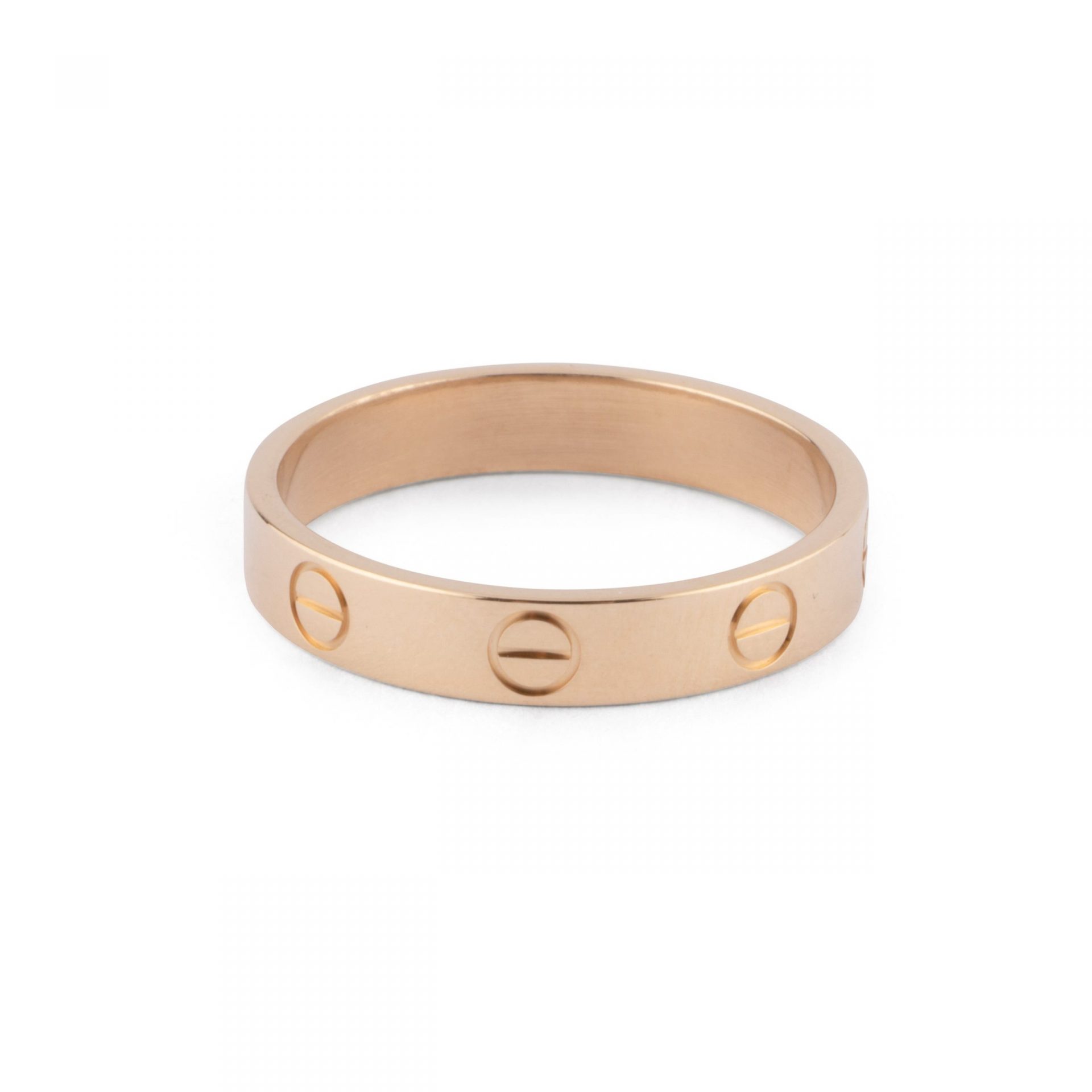 Alliance de la maison Cartier modèle Love or jaune