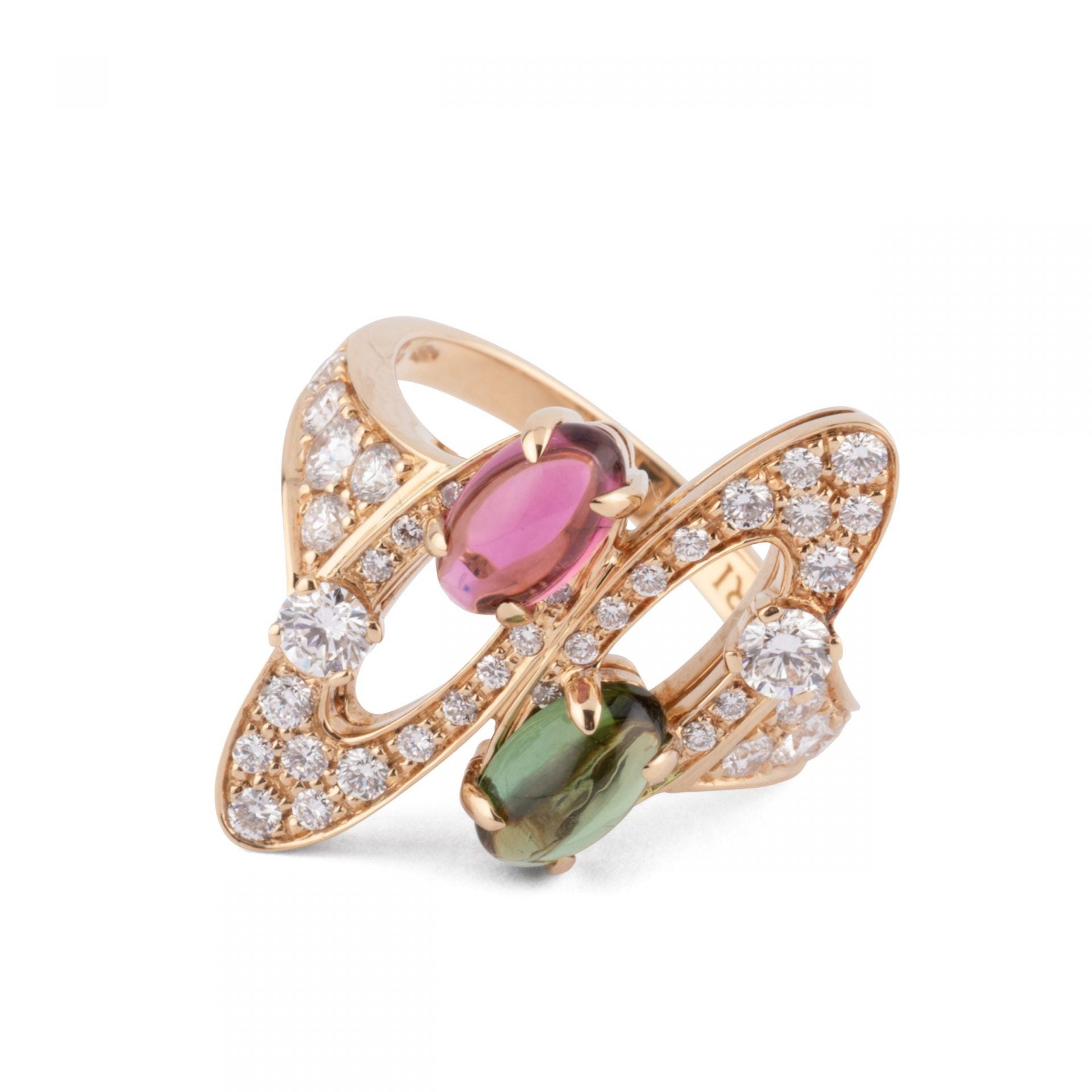 Yellow gold ring from Bvlgari, Elisia model