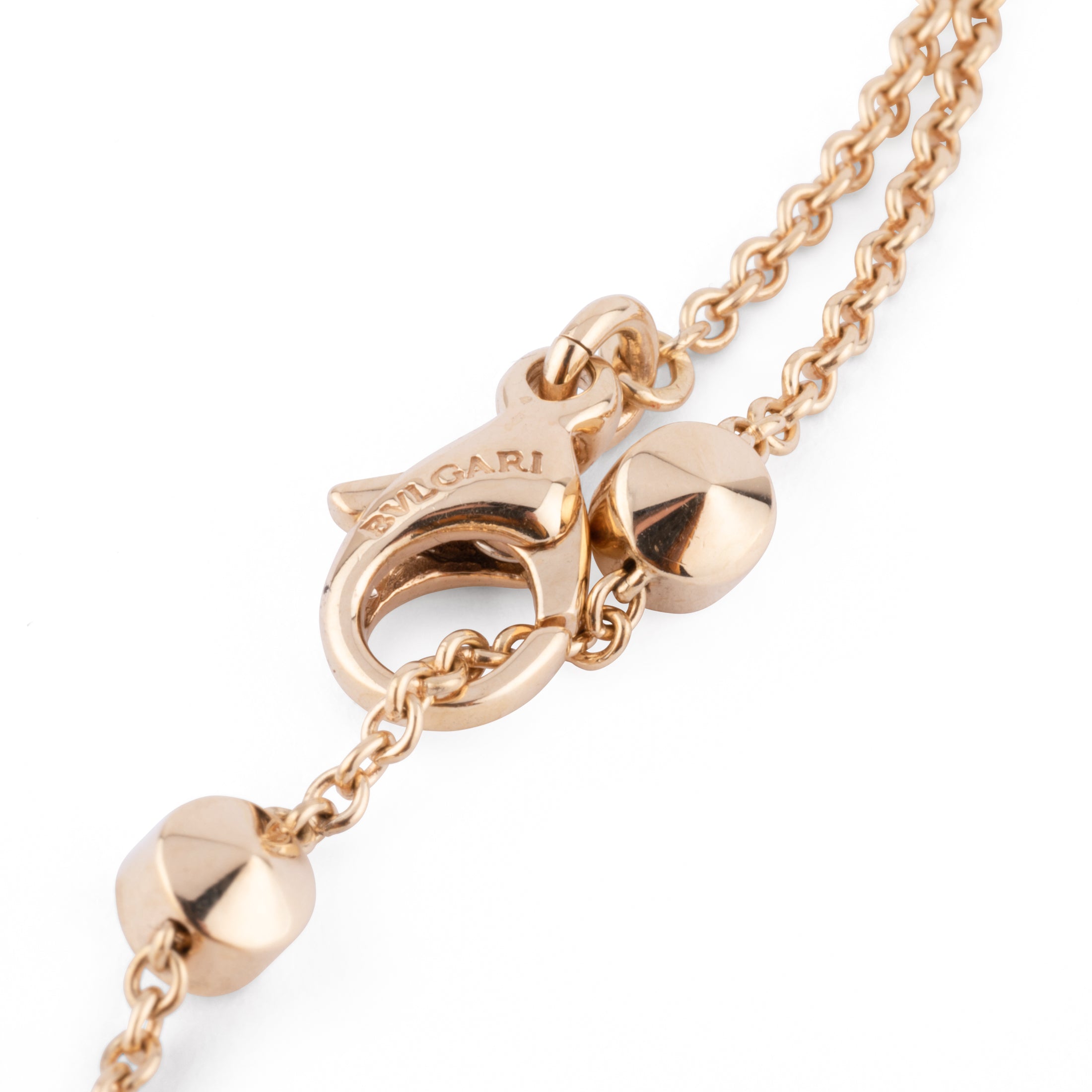 Yellow gold necklace from Bvlgari, Lucia model