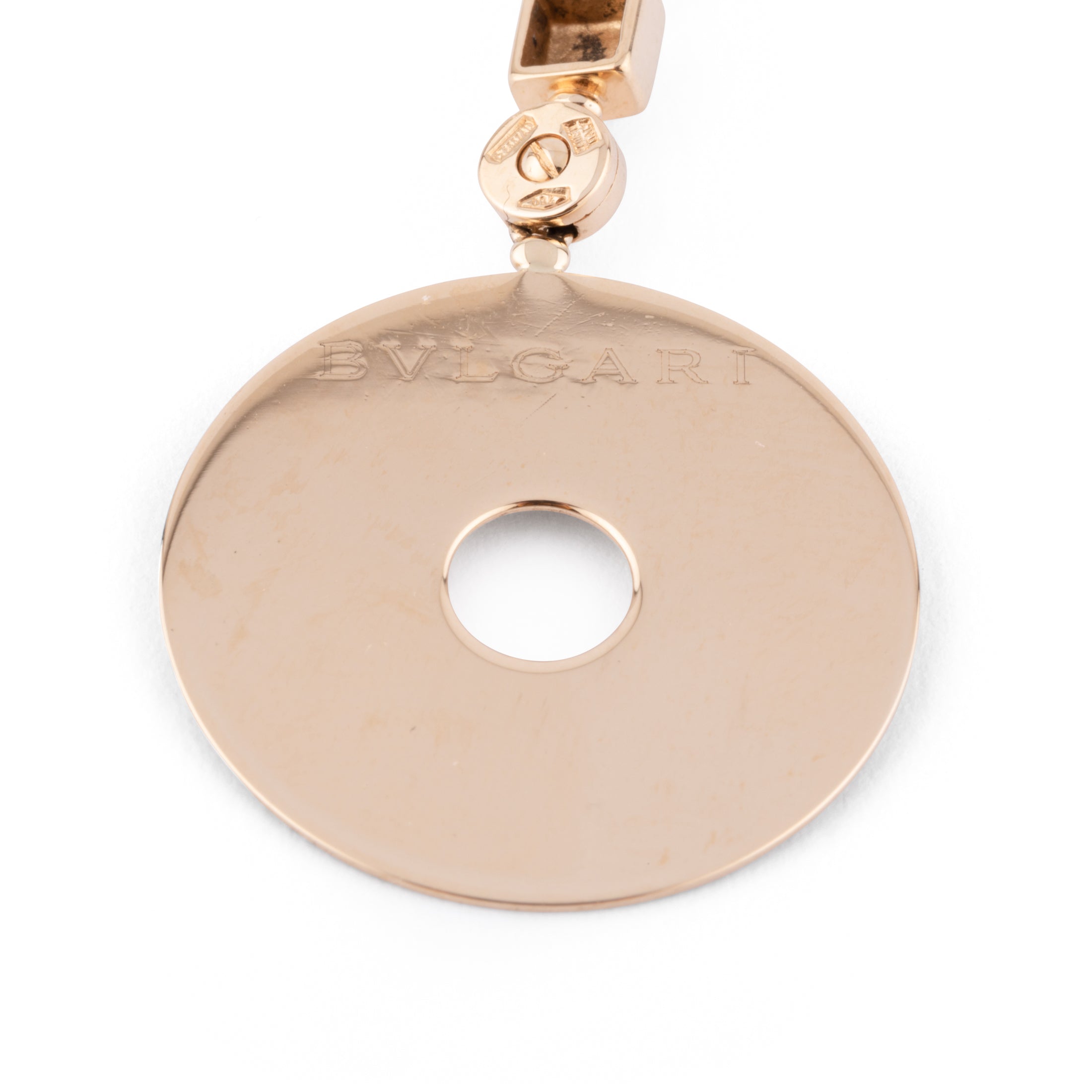 Yellow gold necklace from Bvlgari, Lucia model