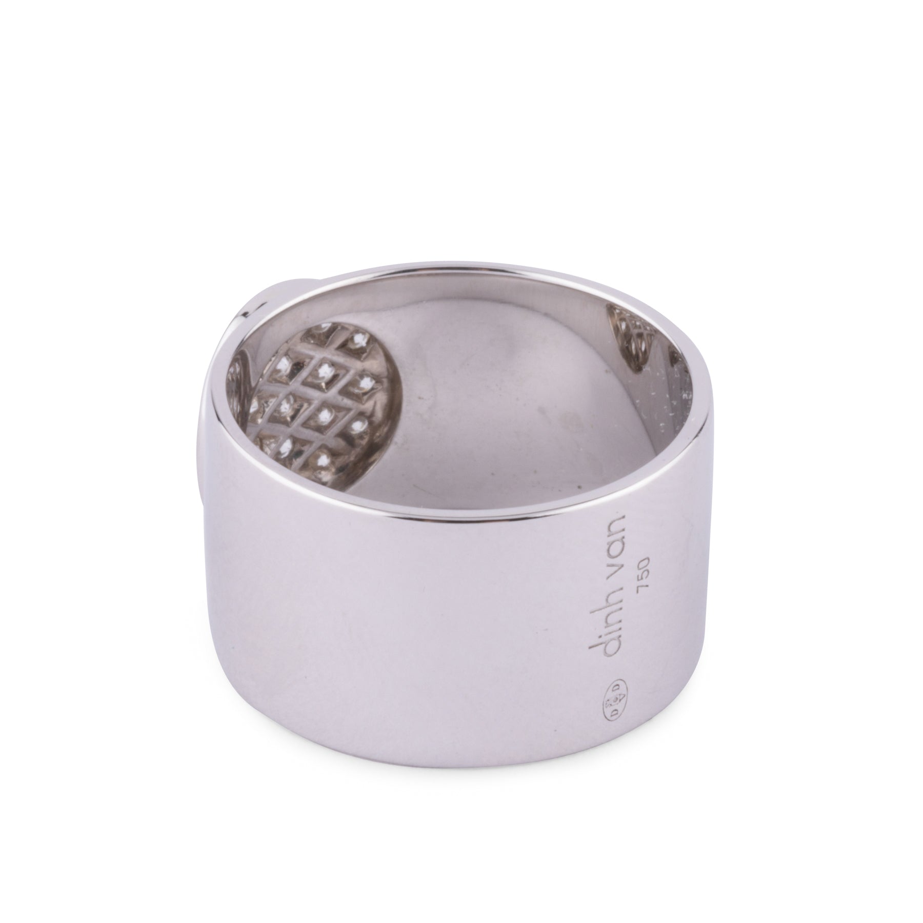 Ring from Maison Dinh Van, Anthea model in white gold