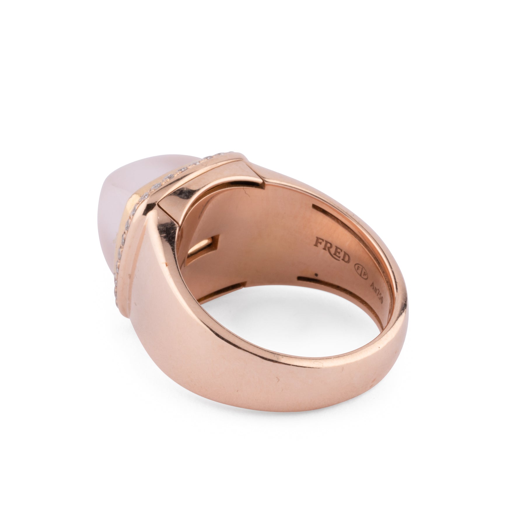 Ring from the house of Fred, sugar loaf model