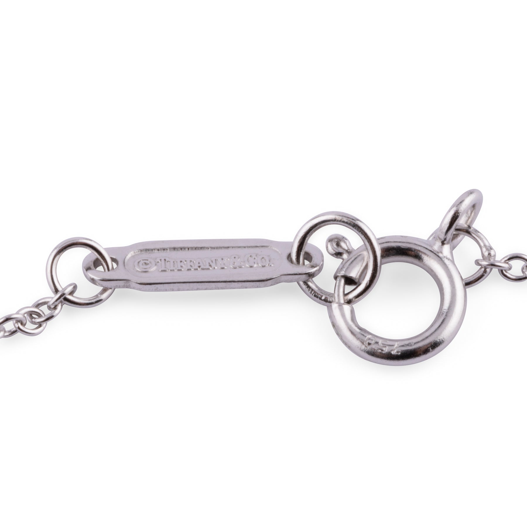 White gold and diamond necklace from Tiffany &amp; Co.