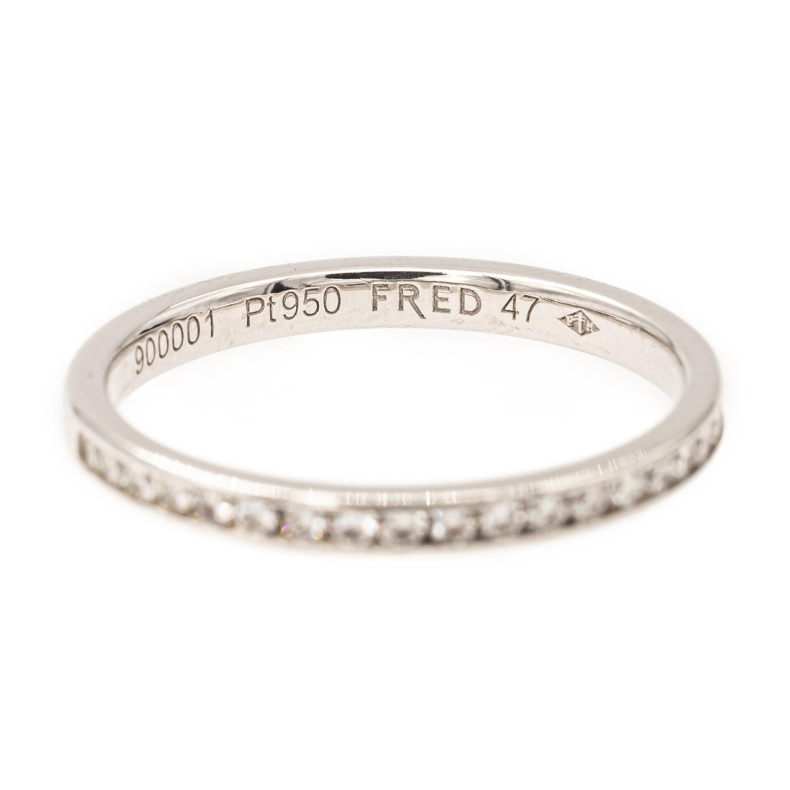 Fred For Love Platinum Diamond Alliance Ring