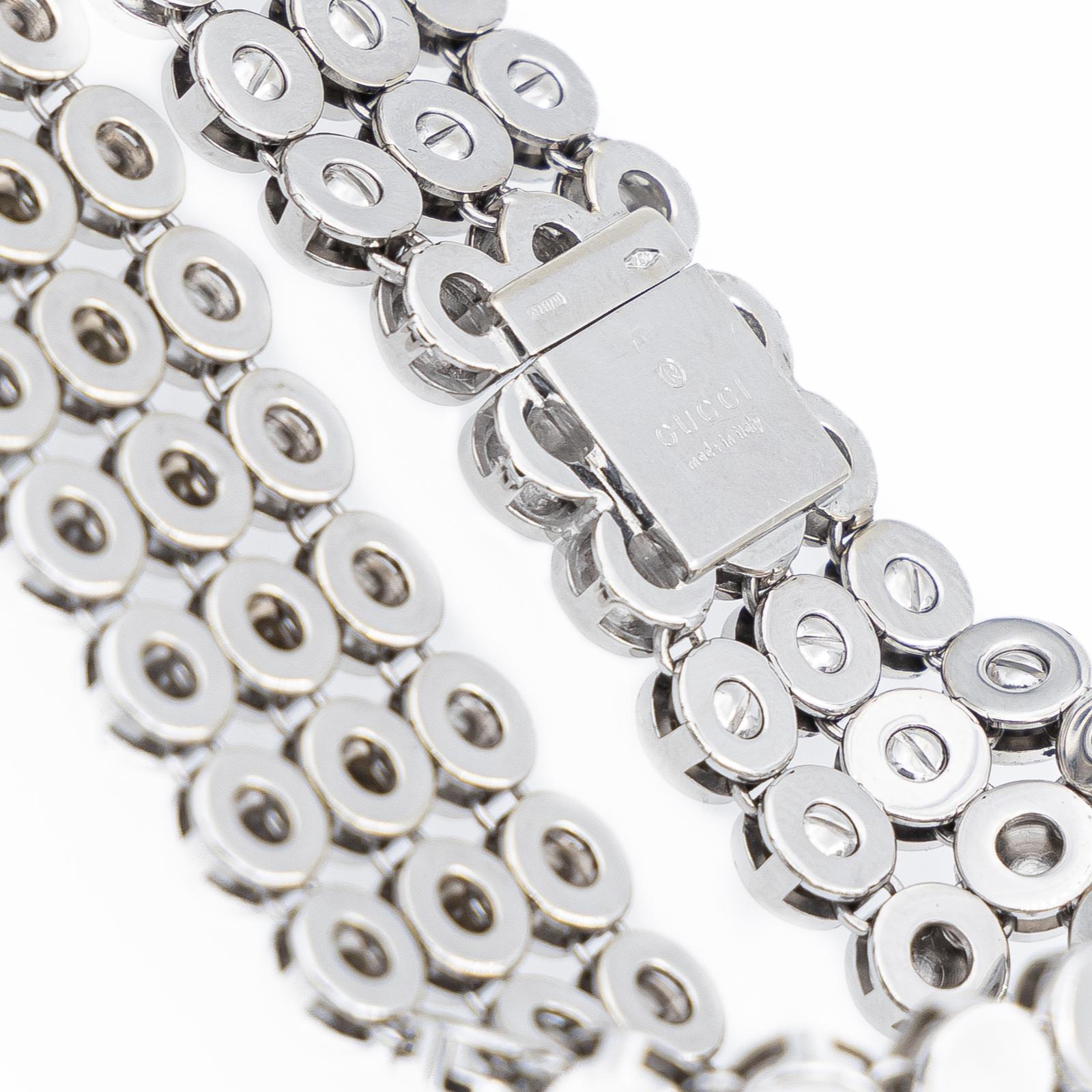 Gucci White Gold Bracelet