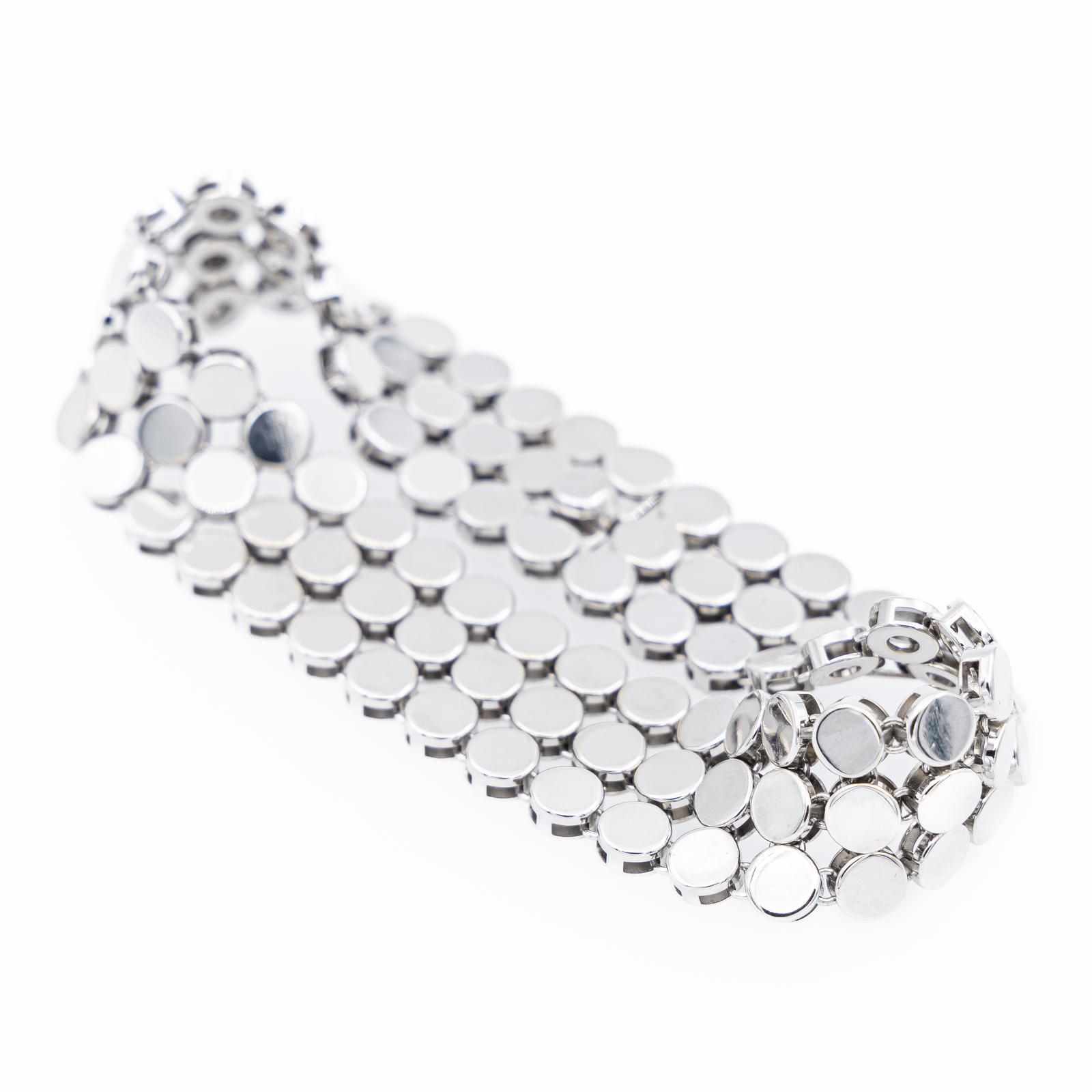 Gucci White Gold Bracelet