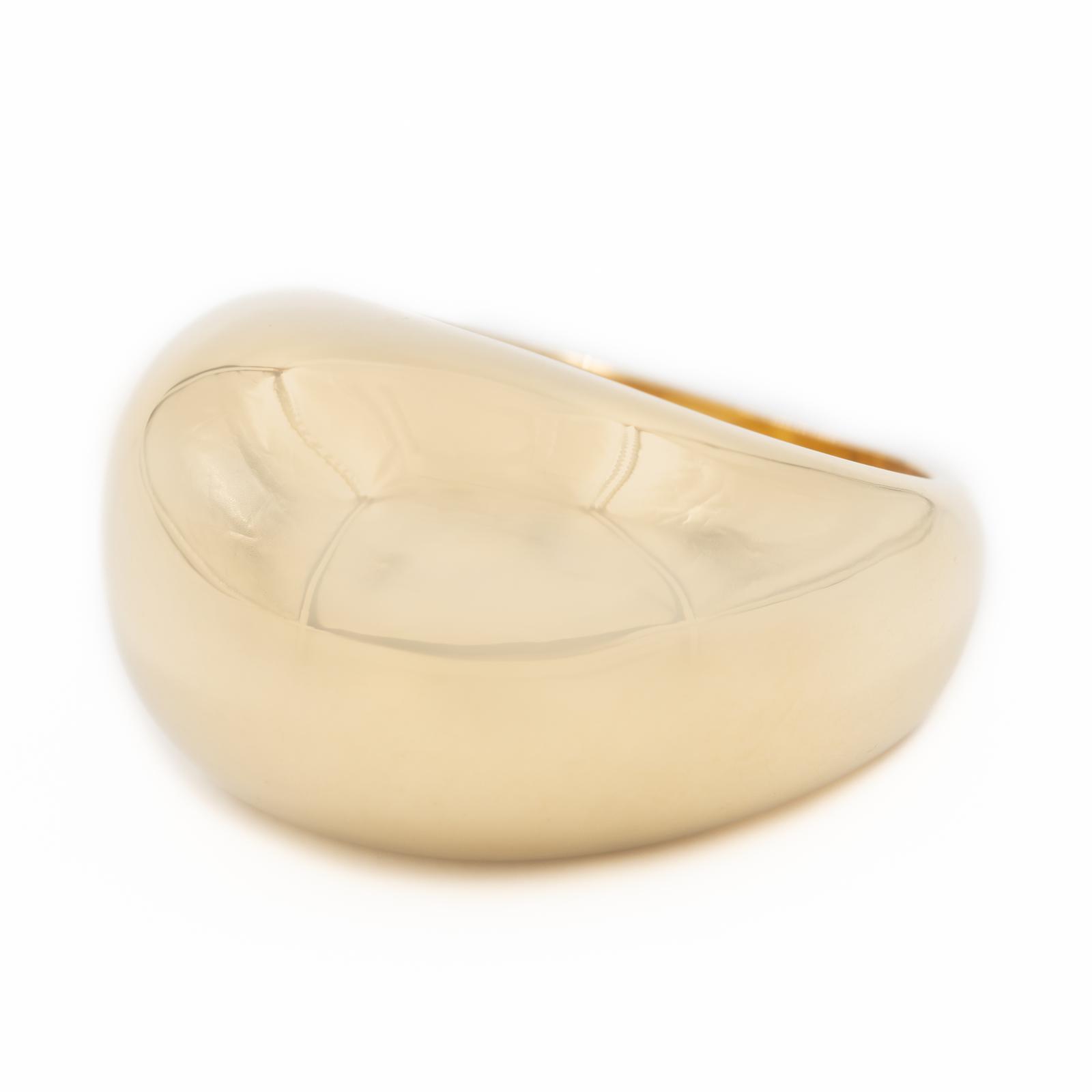Poiray Yellow Gold Bangle Ring