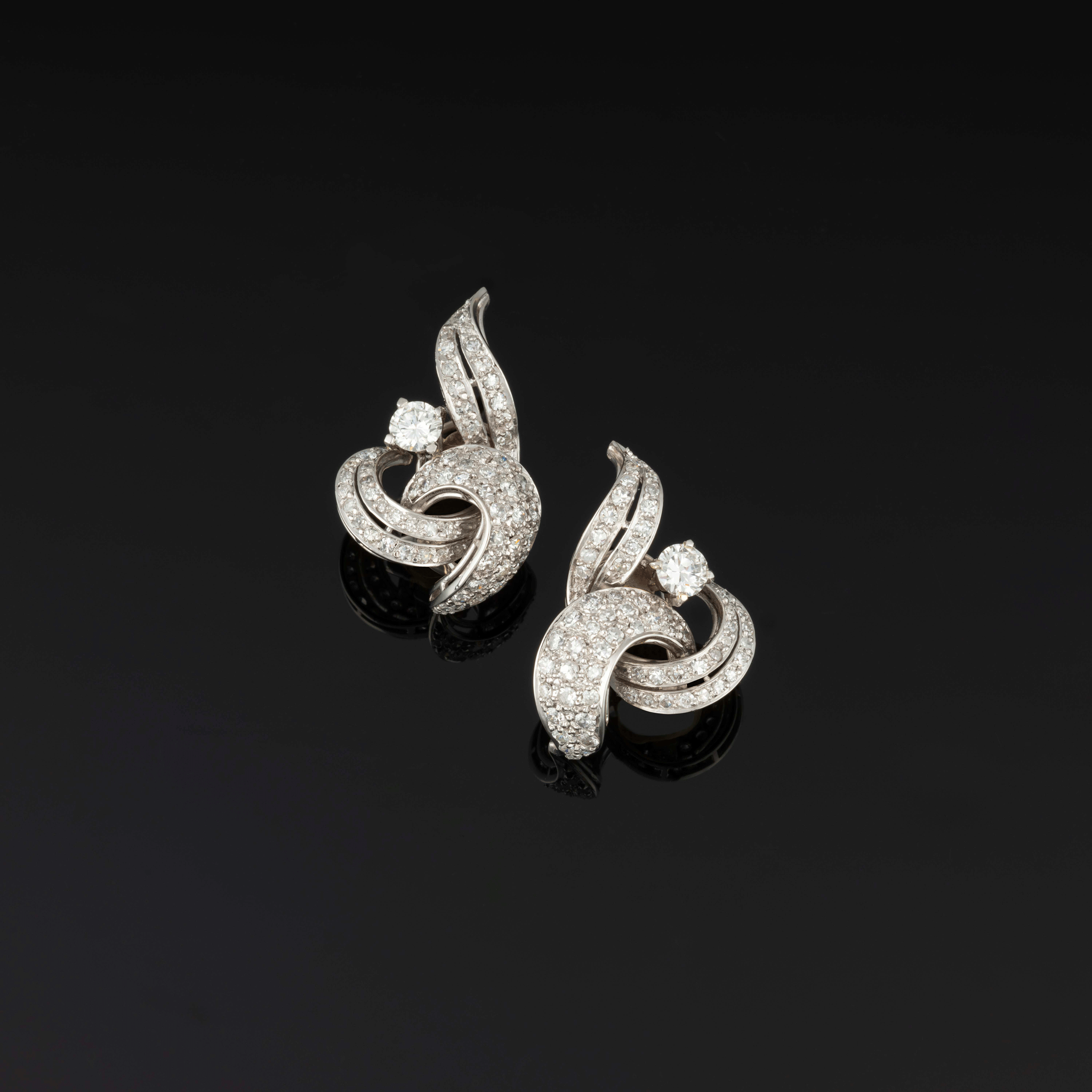 Boucles d'oreilles volutes