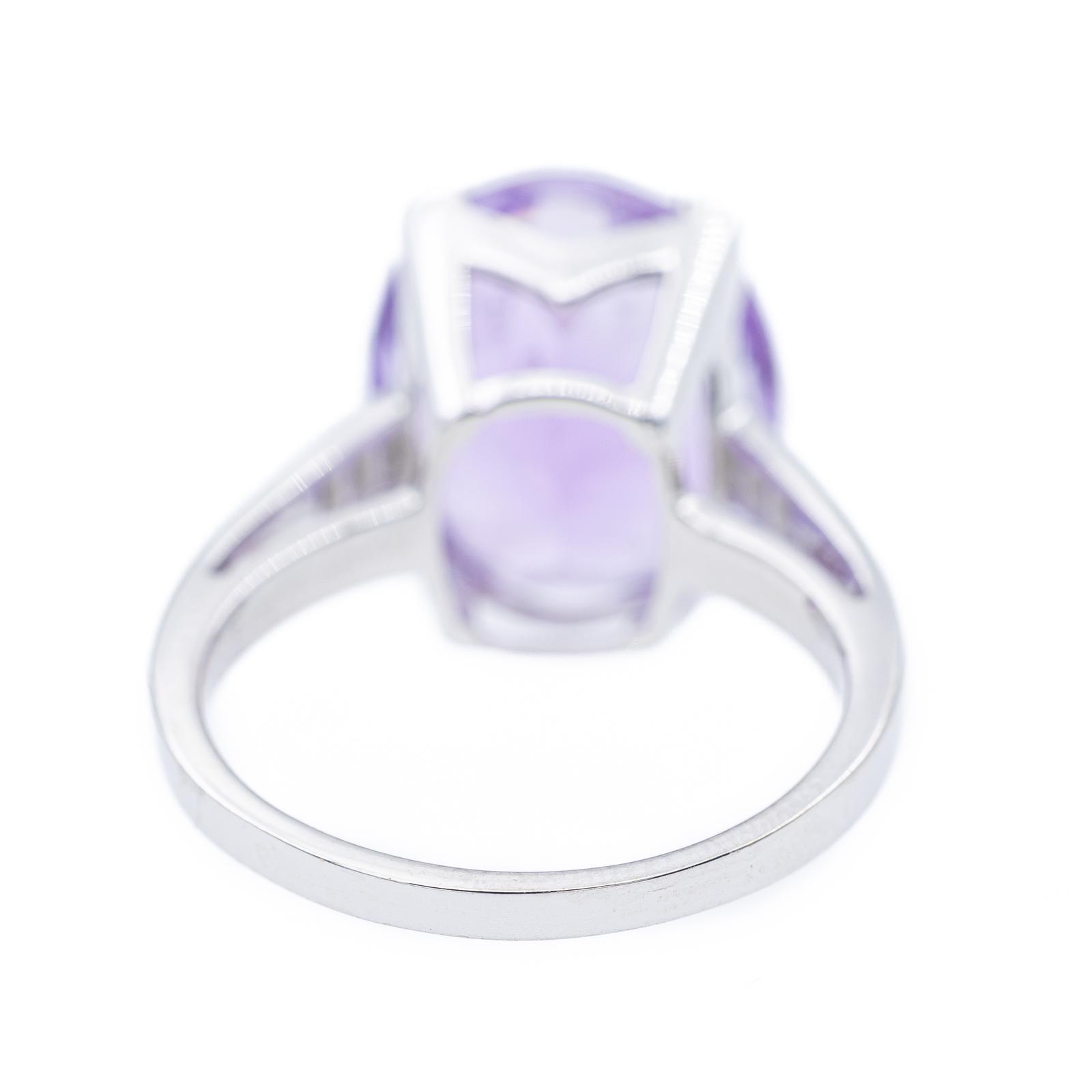 Mauboussin Cocktail Ring My Baby Love White Gold Amethyst