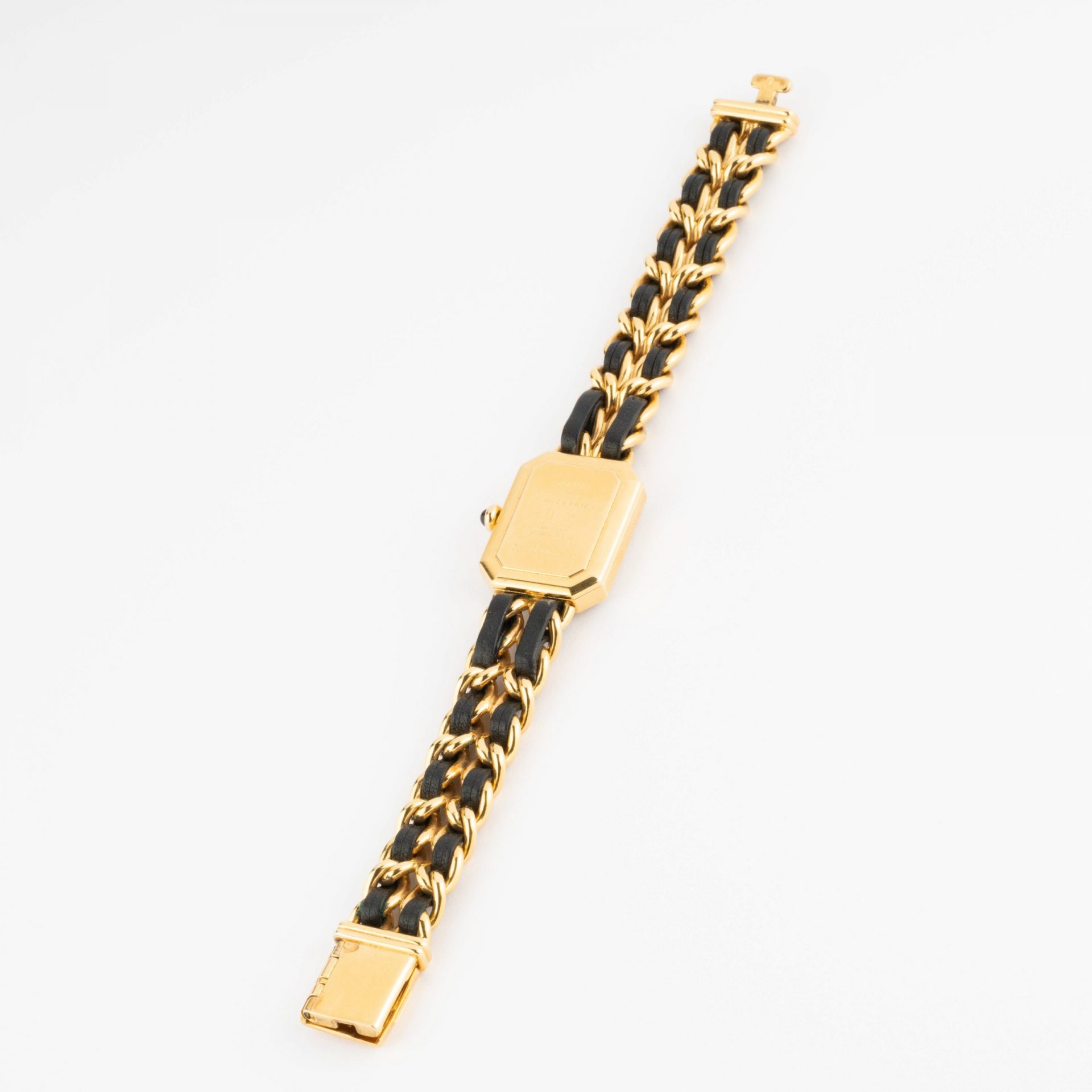 Chanel Ma Première gold metal watch