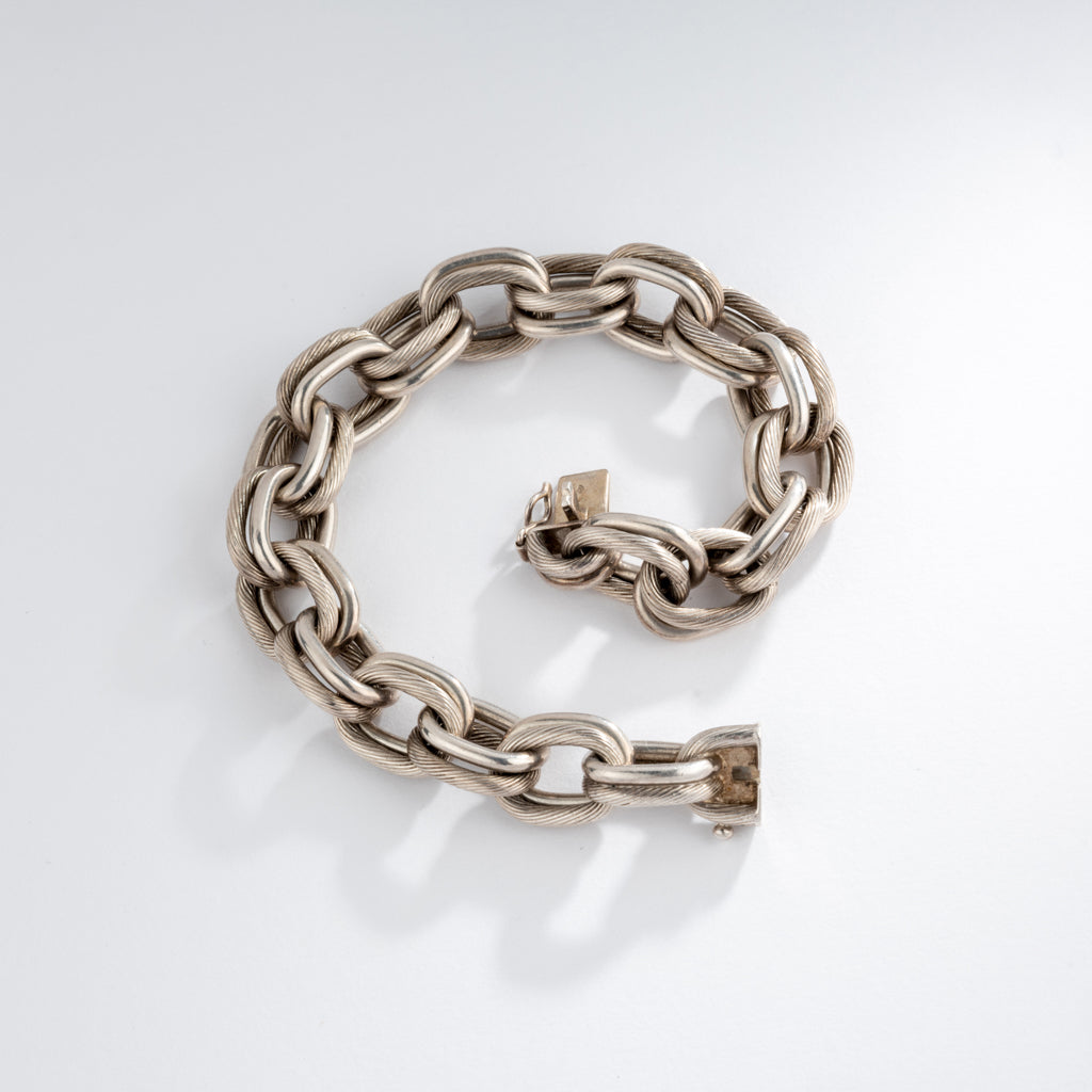 Hermès silver bracelet
