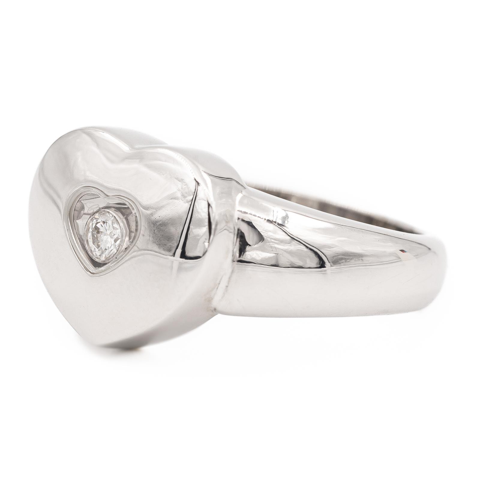 Chopard Happy Diamonds Ring White Gold Diamond